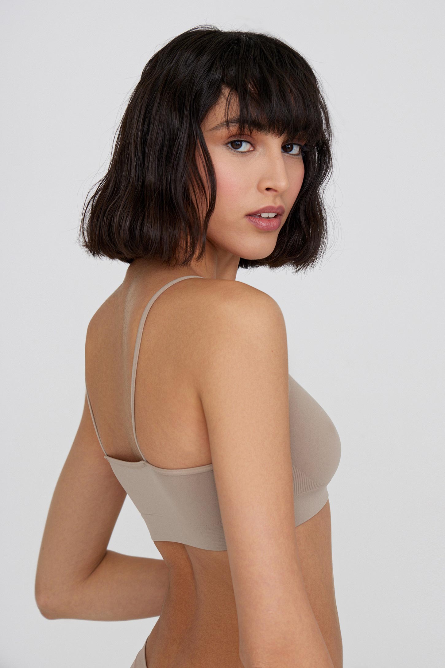 Thin strap bra – фото № 5