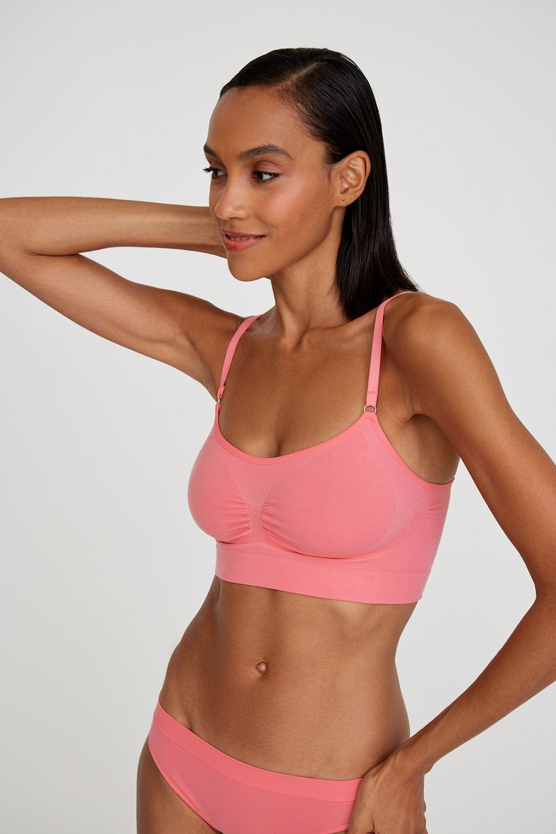 Push-up underwear top with thin straps – xs/s