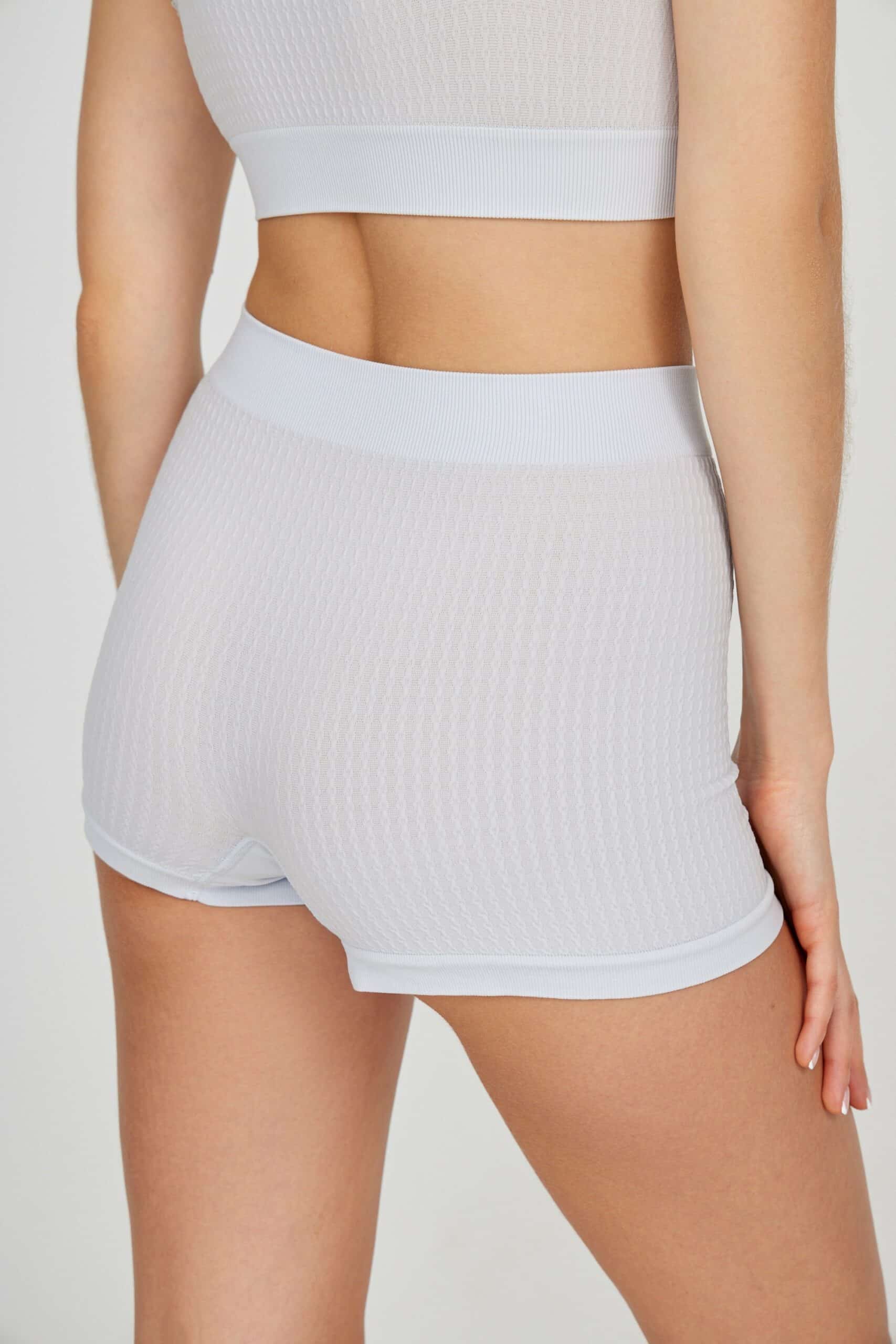 High-rise textured knit slips – фото № 3