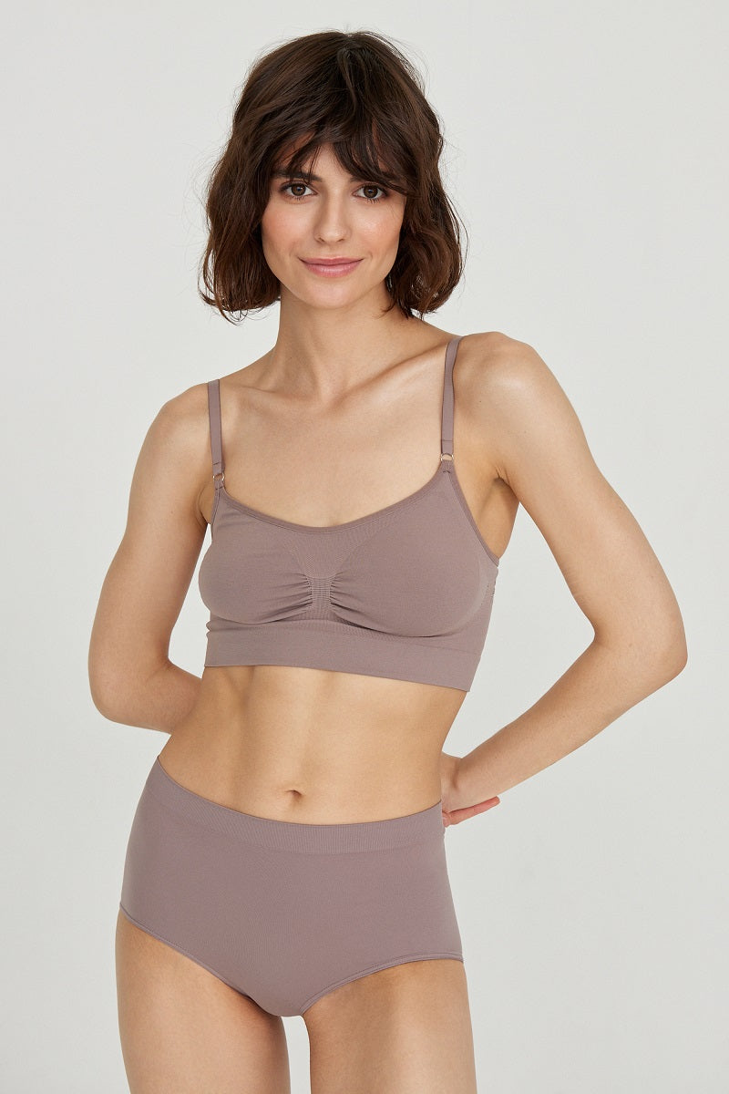 Push-up underwear top with thin straps – xs/s