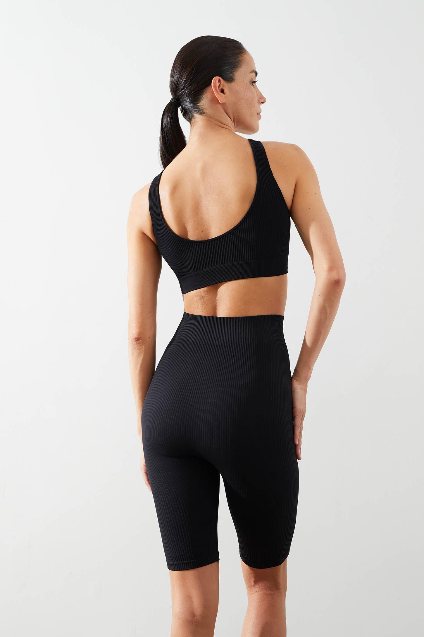 Wide strap ribbed top Basic – фото № 4