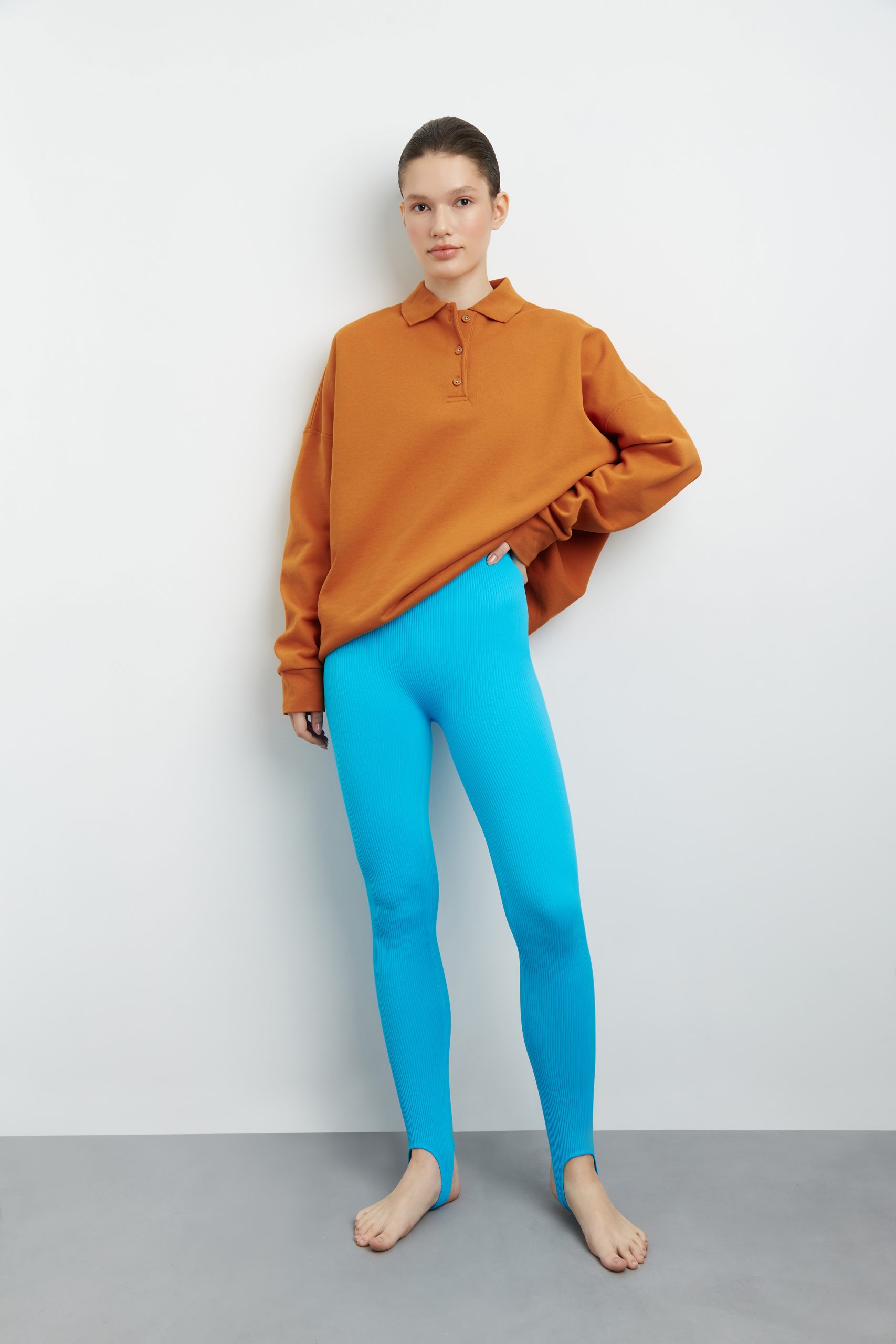 Seamless Ribbed Leggings Zara Top