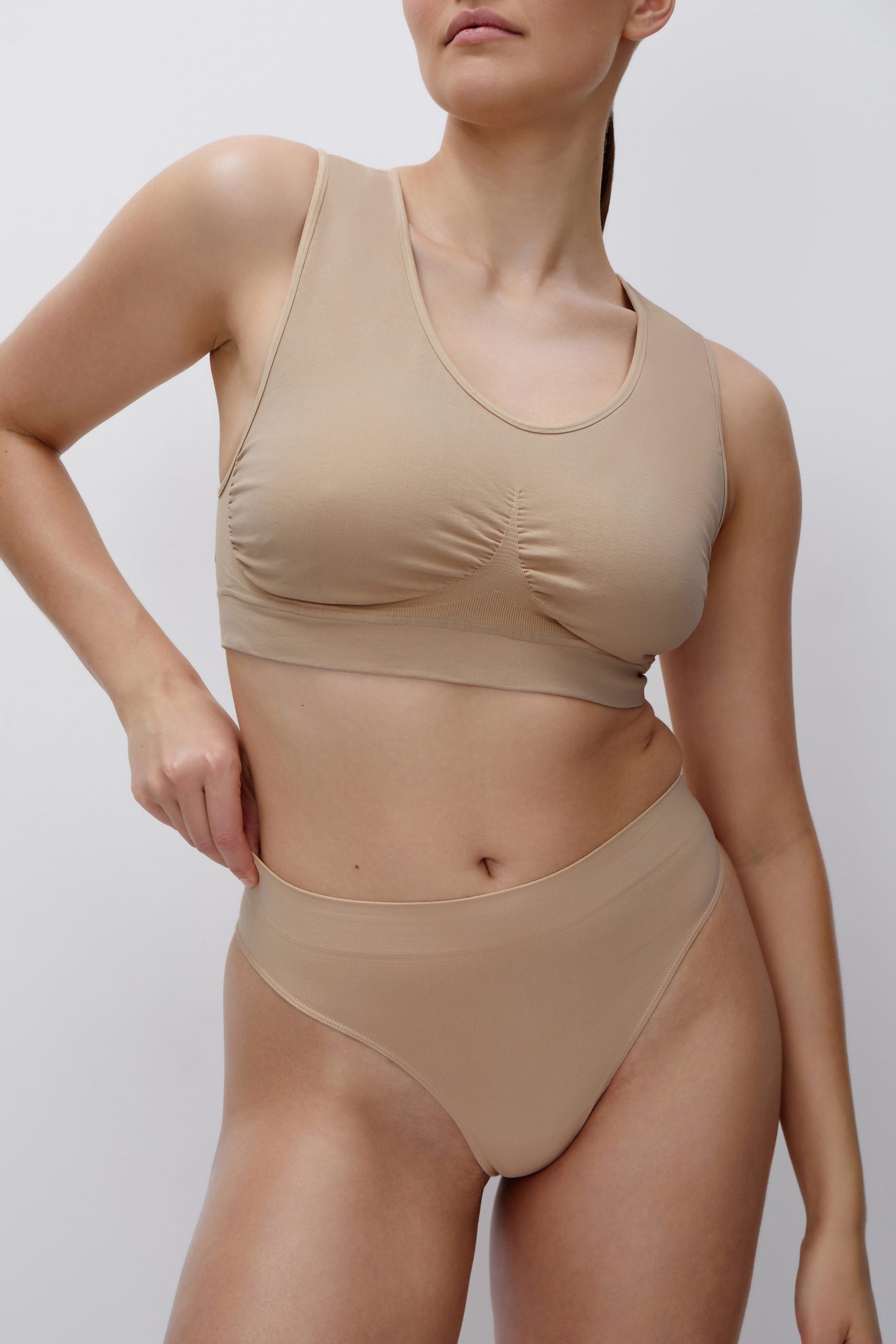 Buy DAGİ 2 Pack Beige Basic Tanktops, Slim Fit, Thin Straps Underwear for  Women 2024 Online