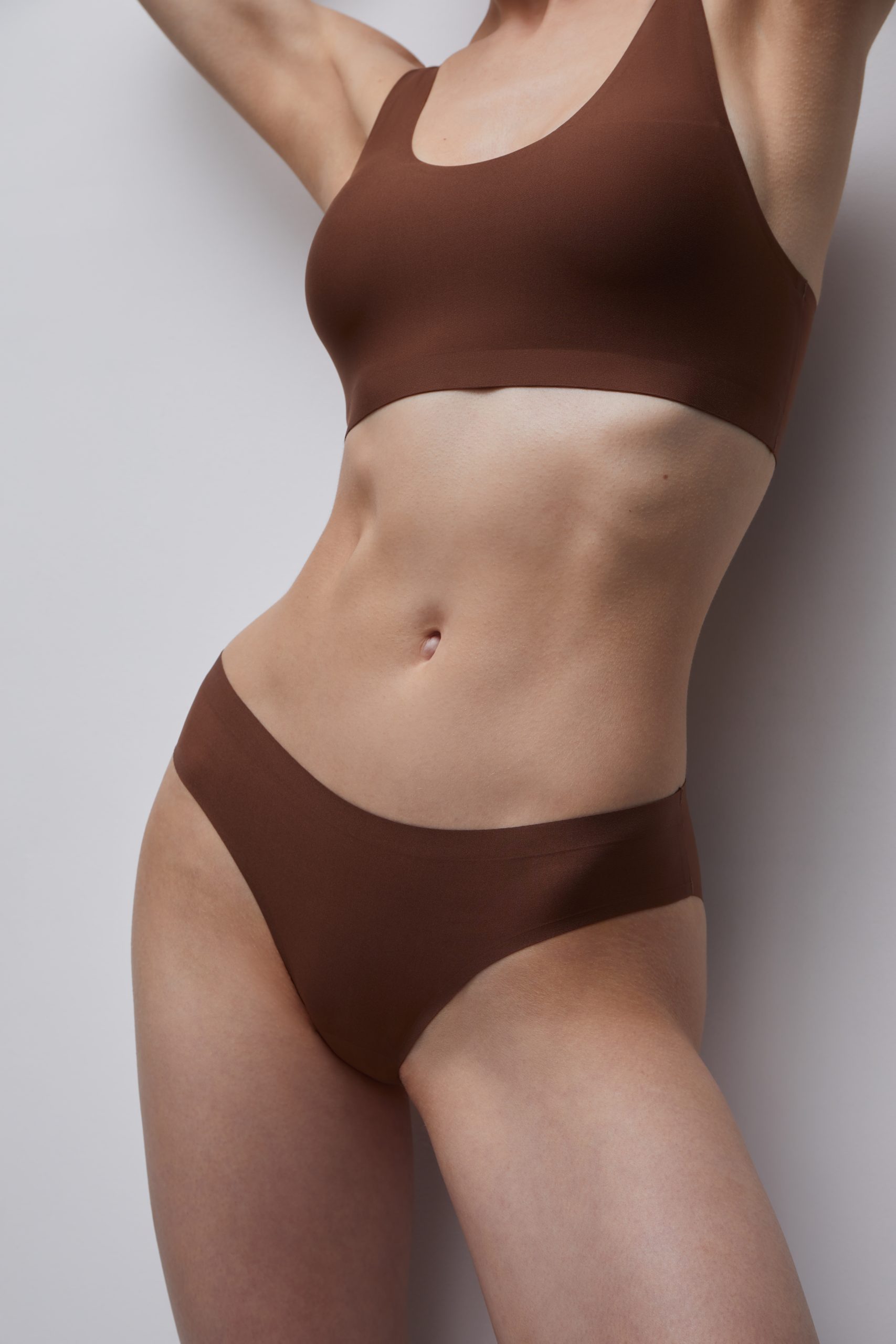 Brazilian briefs with laser cutting INVISIBLE – belle you