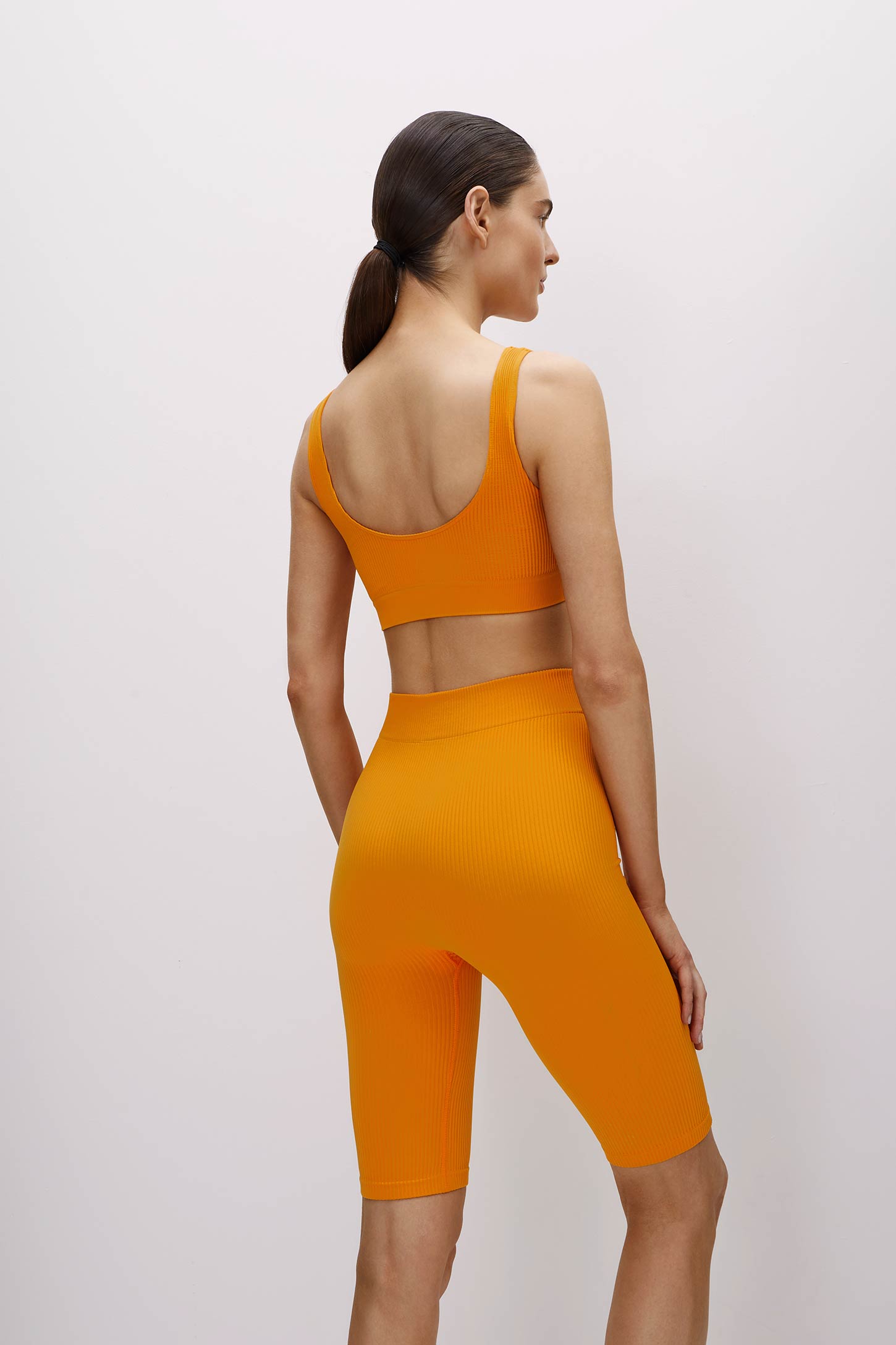 Wide strap ribbed top – фото № 4