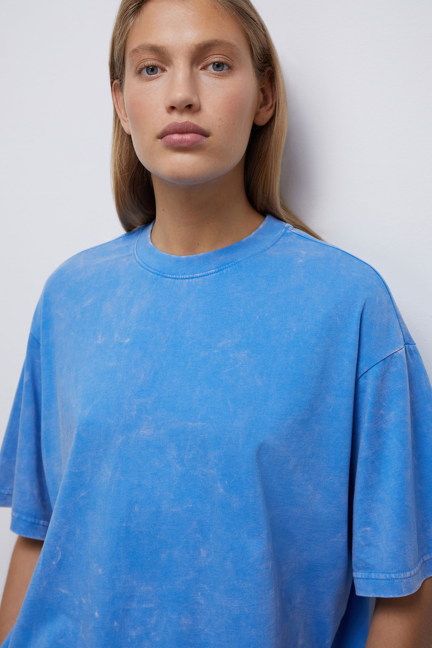 Stonewashed oversized T-shirt Day-to-day – фото № 2