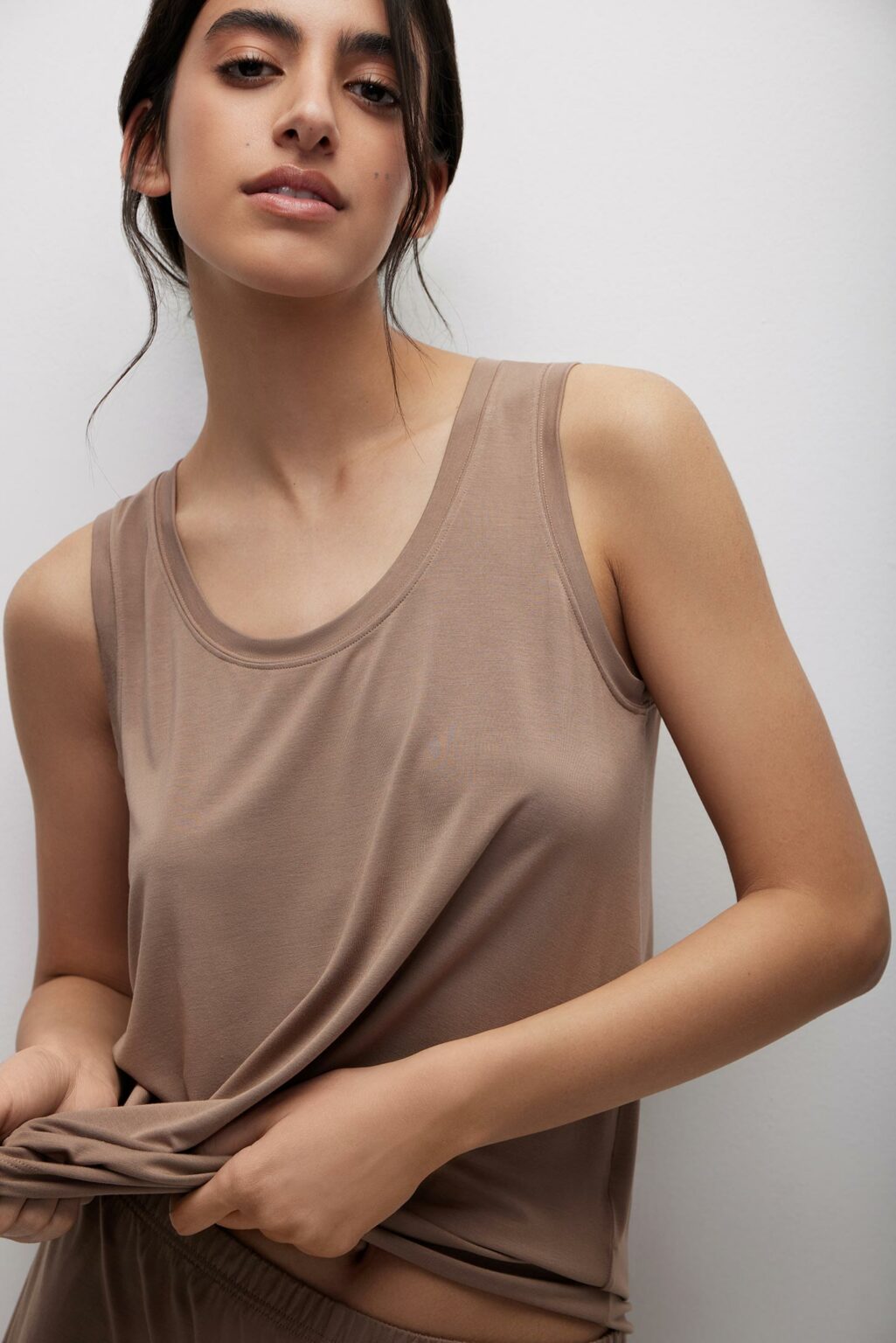 Bctea Tank Top Coffee main image 1