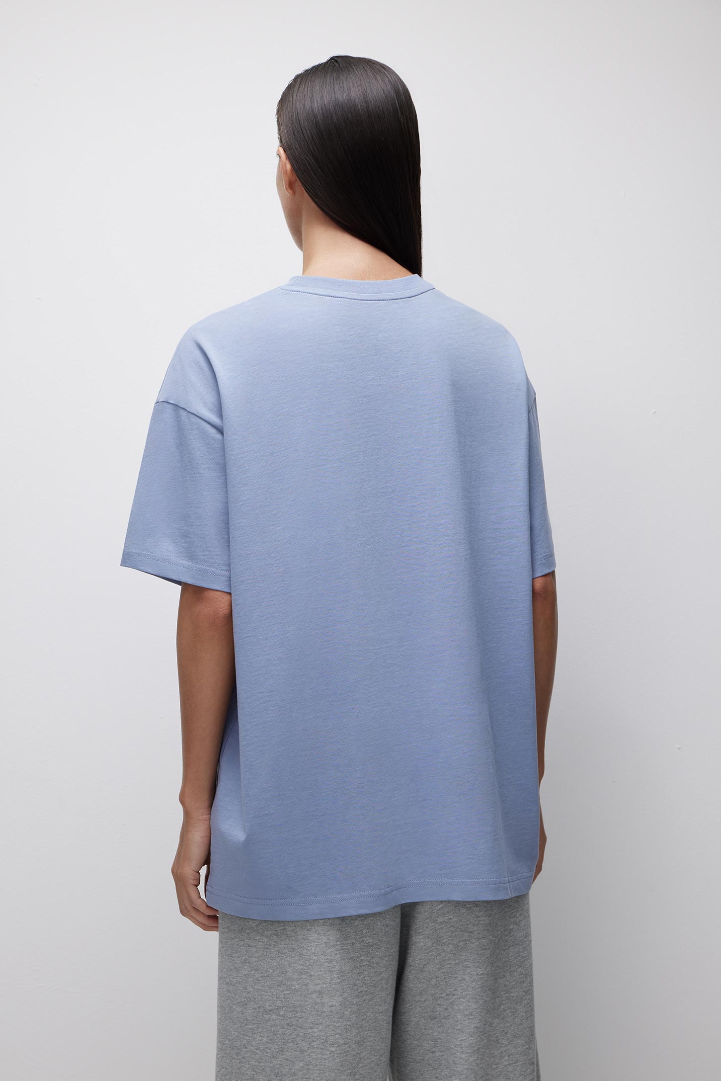 Oversized T-shirt with print PRETTY WOMAN – фото № 4