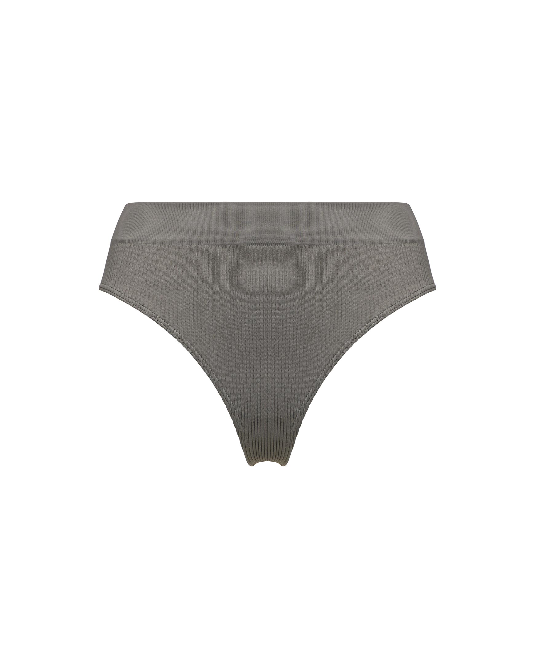 Hight-rise brazilian panties Ribbed Base – фото № 6