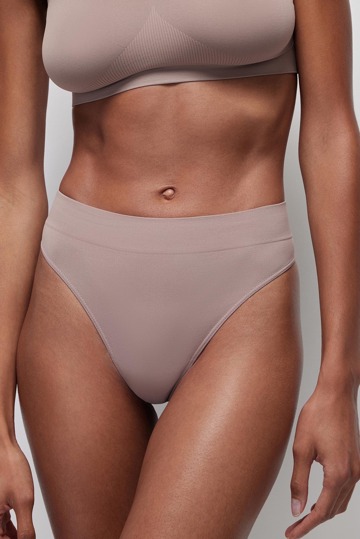 High-rise thong up to 4XL Base – фото № 5