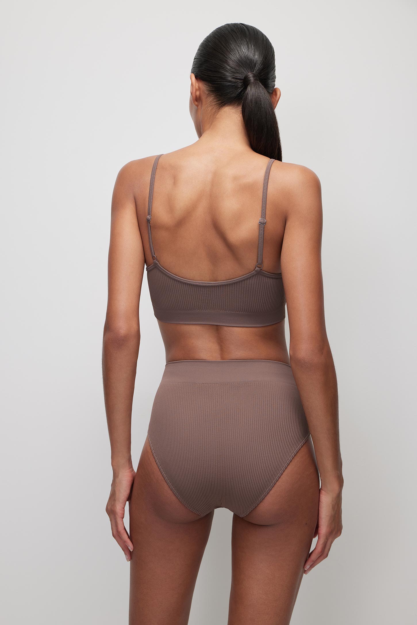 Ribbed slip-on briefs Ribbed Base – фото № 4