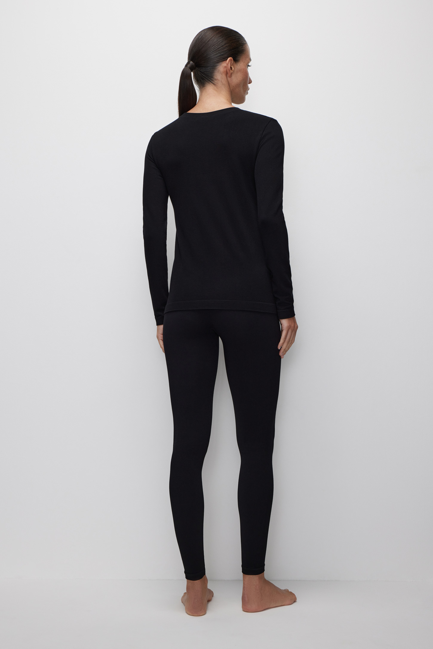 High-rise leggings Essentials – фото № 4