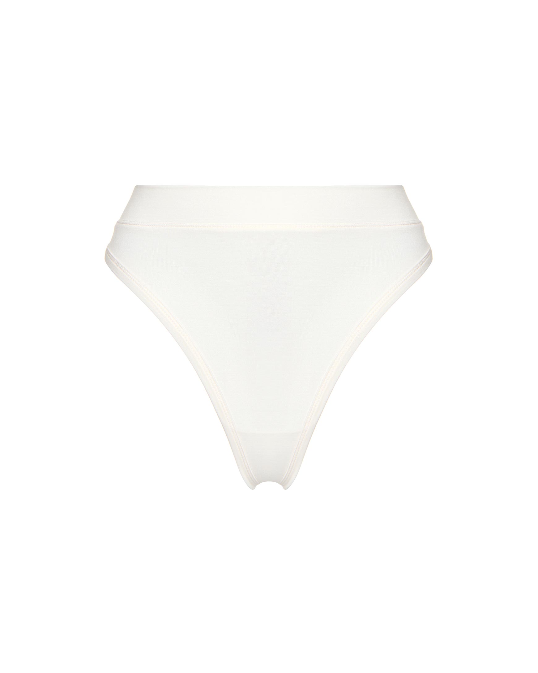 High-rise thong briefs Bamboo nude – фото № 6