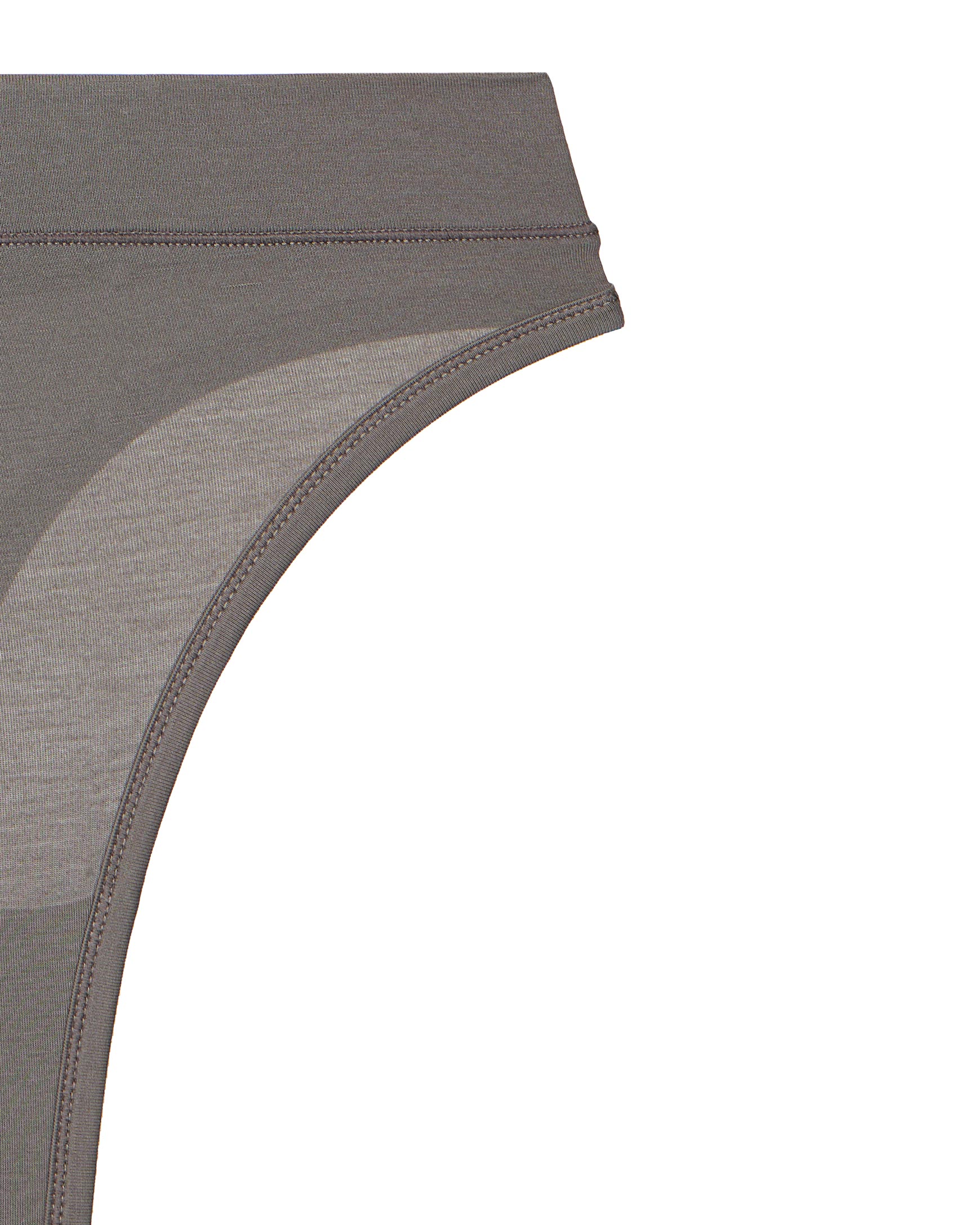 High-rise thong briefs Bamboo nude – фото № 6