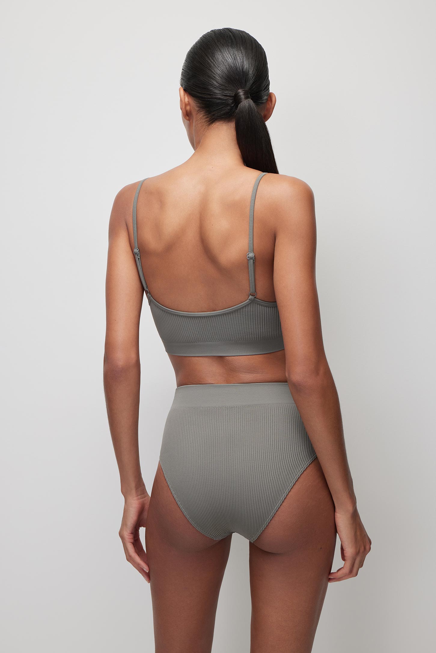 Ribbed slip-on briefs Ribbed Base – фото № 4