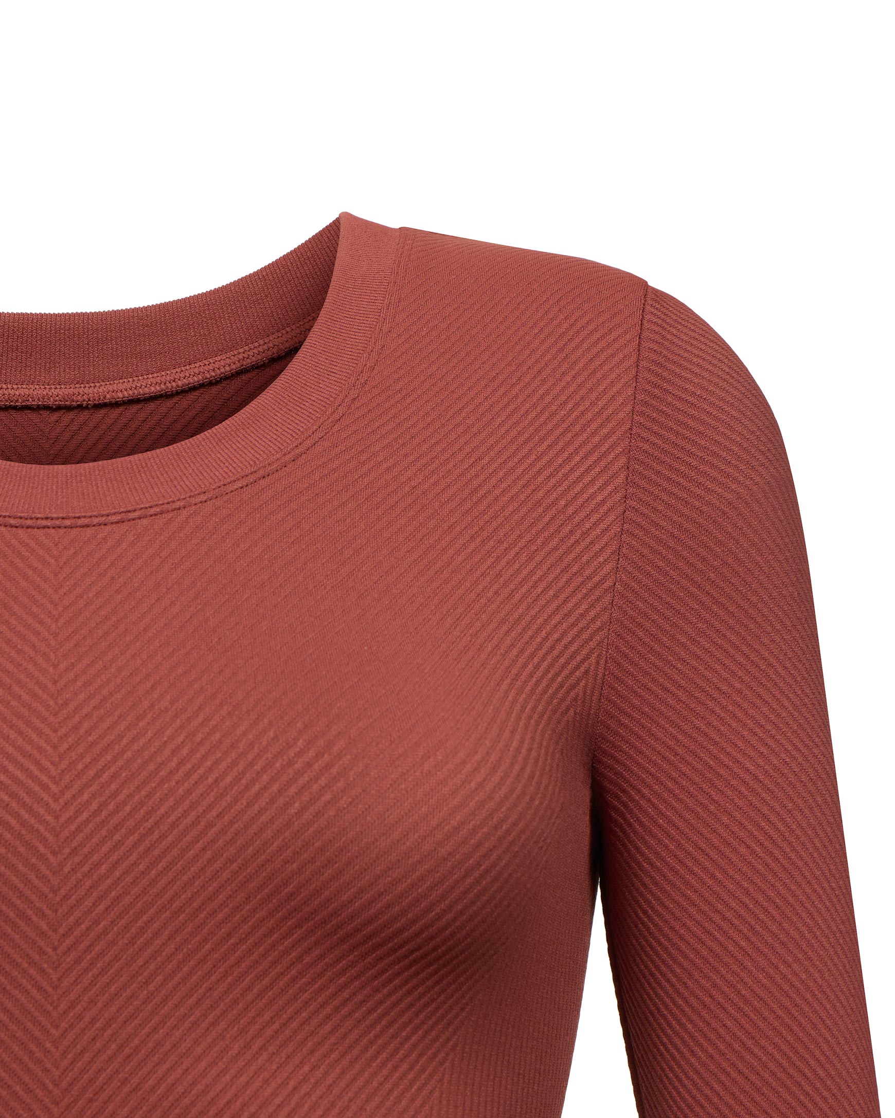 Longsleeve shortened into a diagonal hem Sport Base – фото № 7
