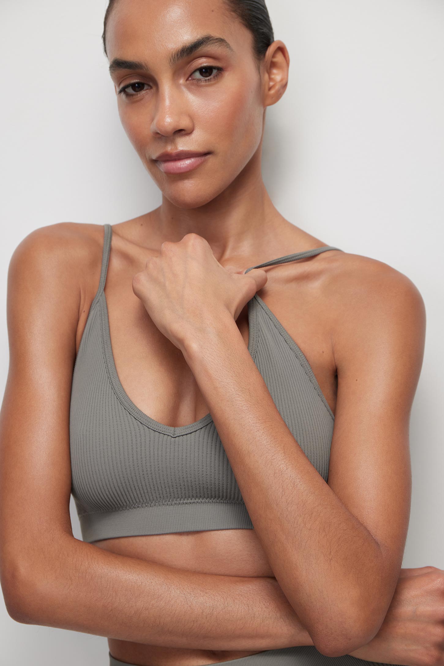 Strappy top Ribbed Base - m/l