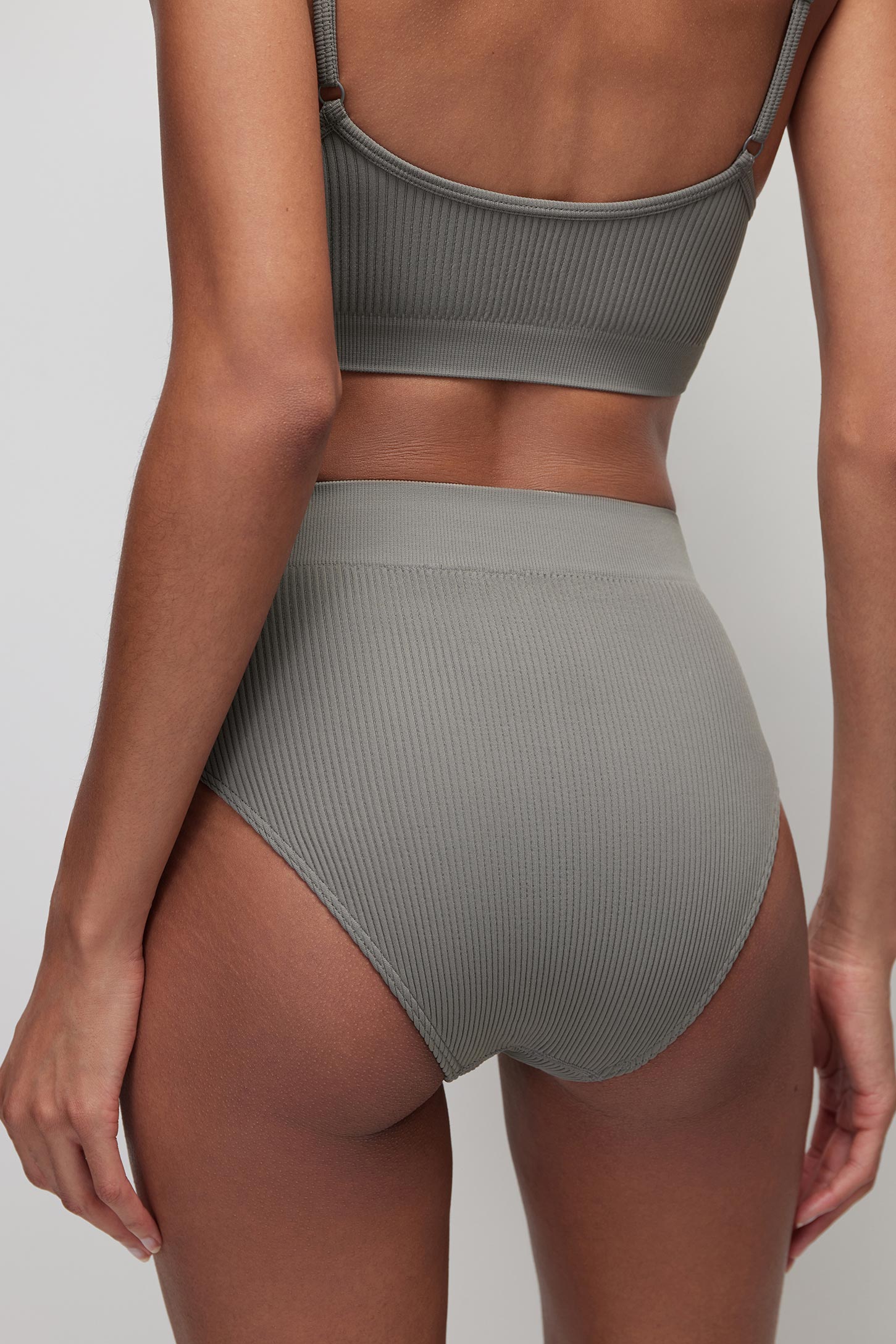 Ribbed slip-on briefs Ribbed Base – фото № 5