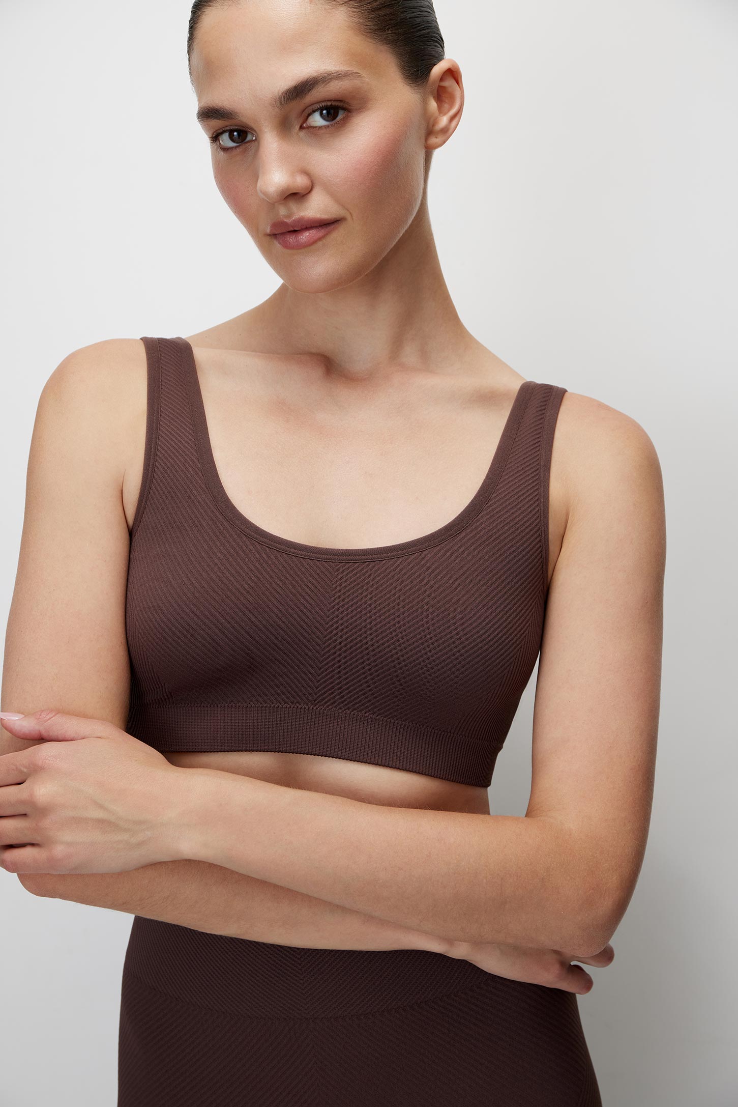 Diagonal ribbed top Sport Base – фото № 3