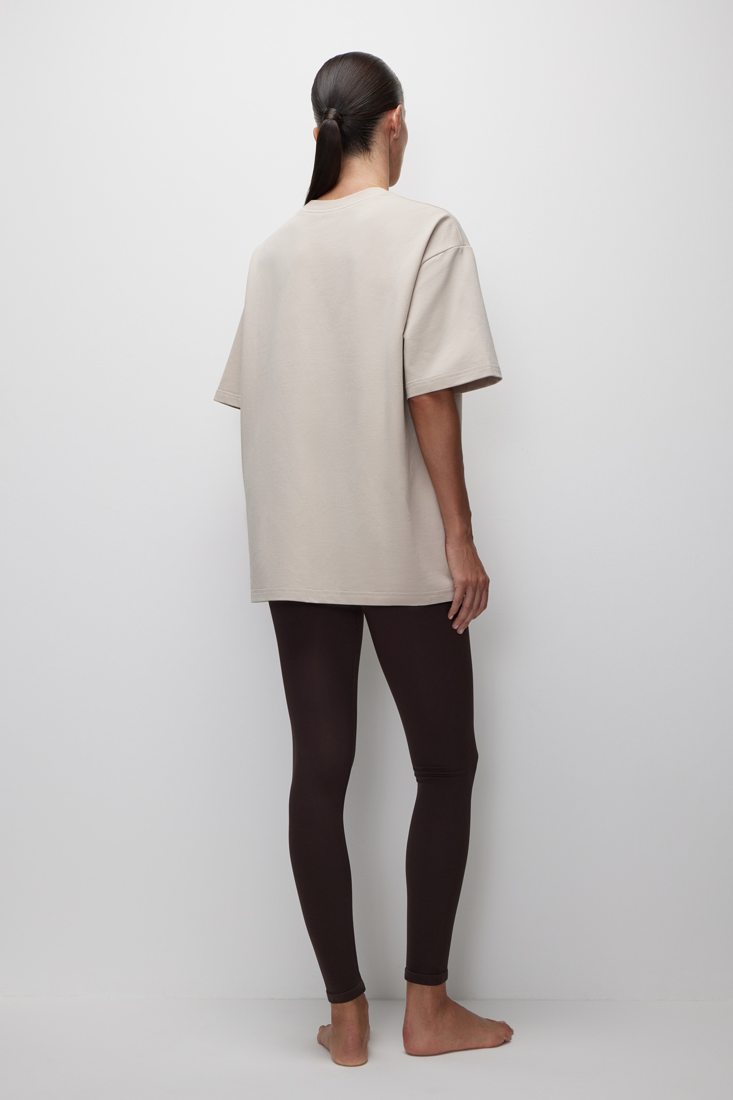 High-waist leggings Essentials – фото № 4