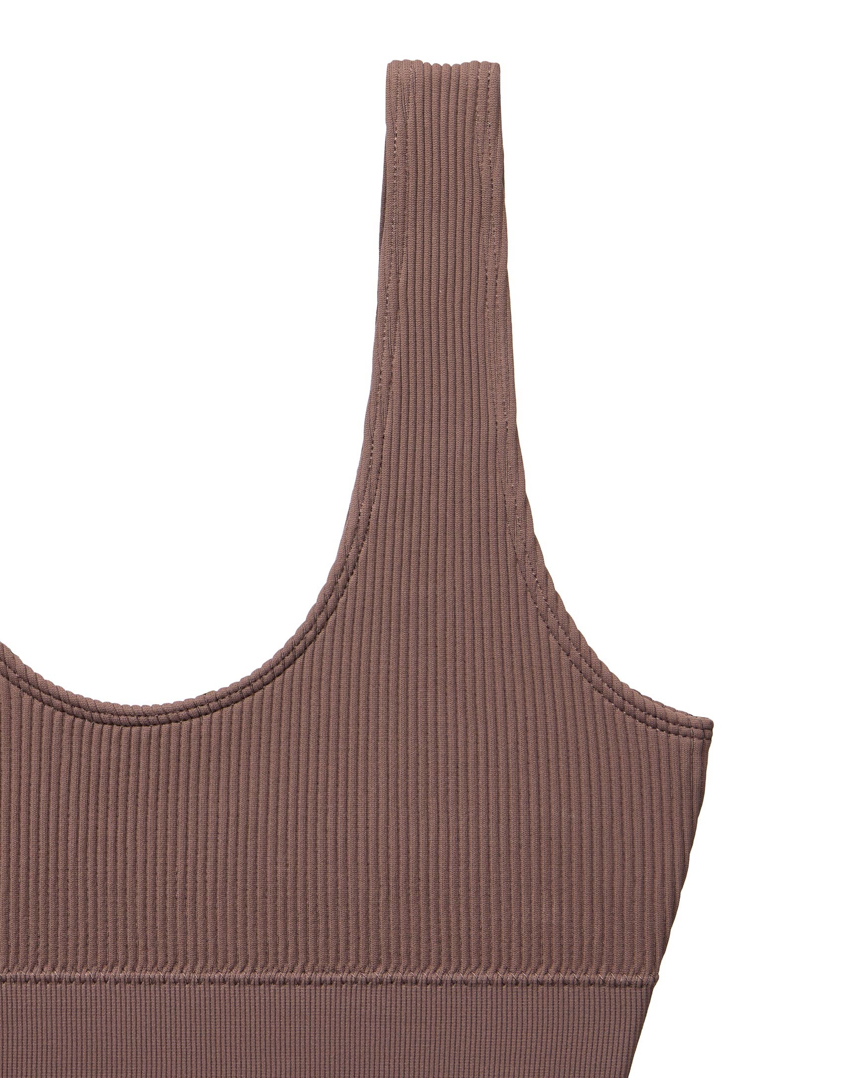 Top with wide ribbed straps – фото № 6