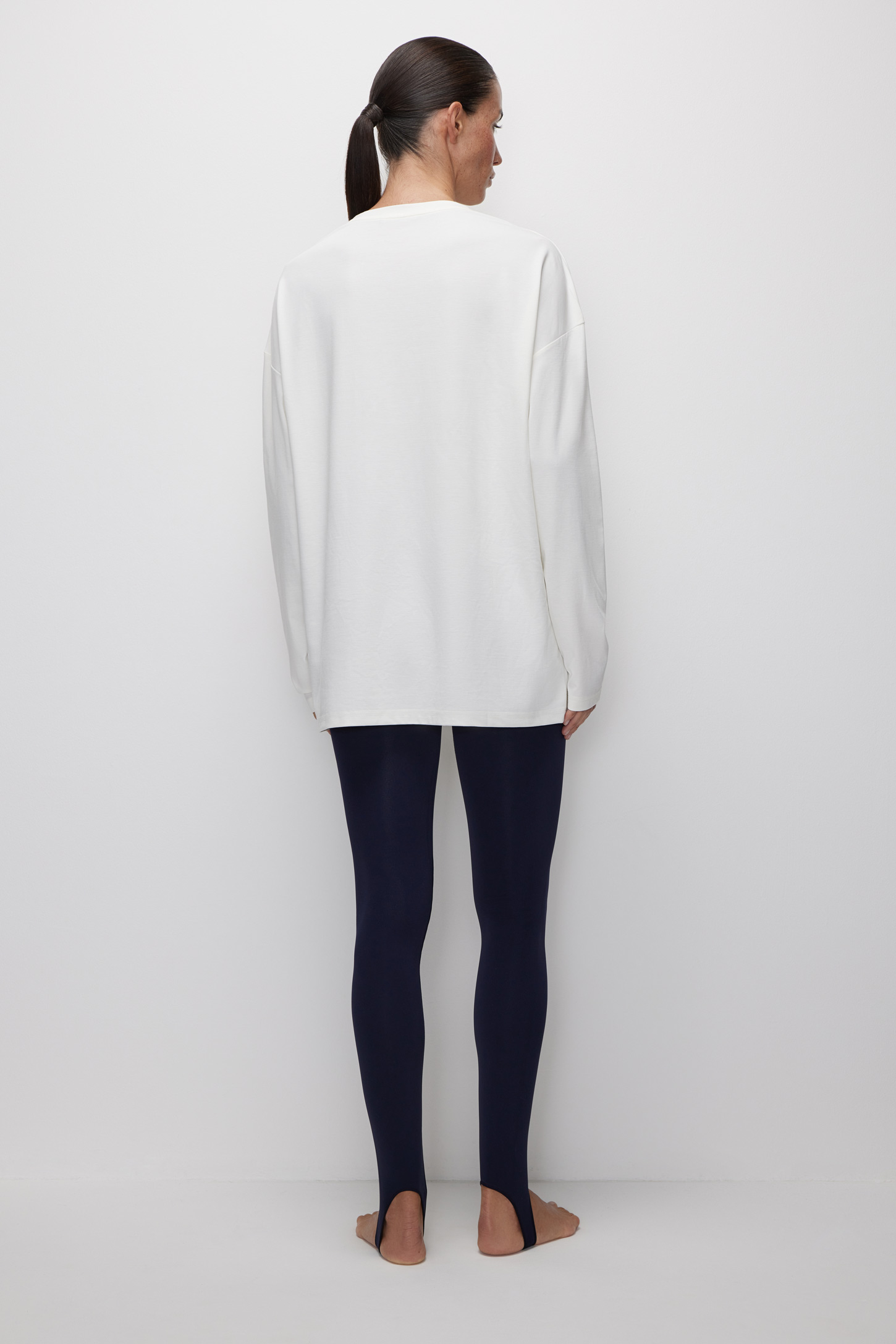 High-rise leggings with straps Essentials – фото № 4