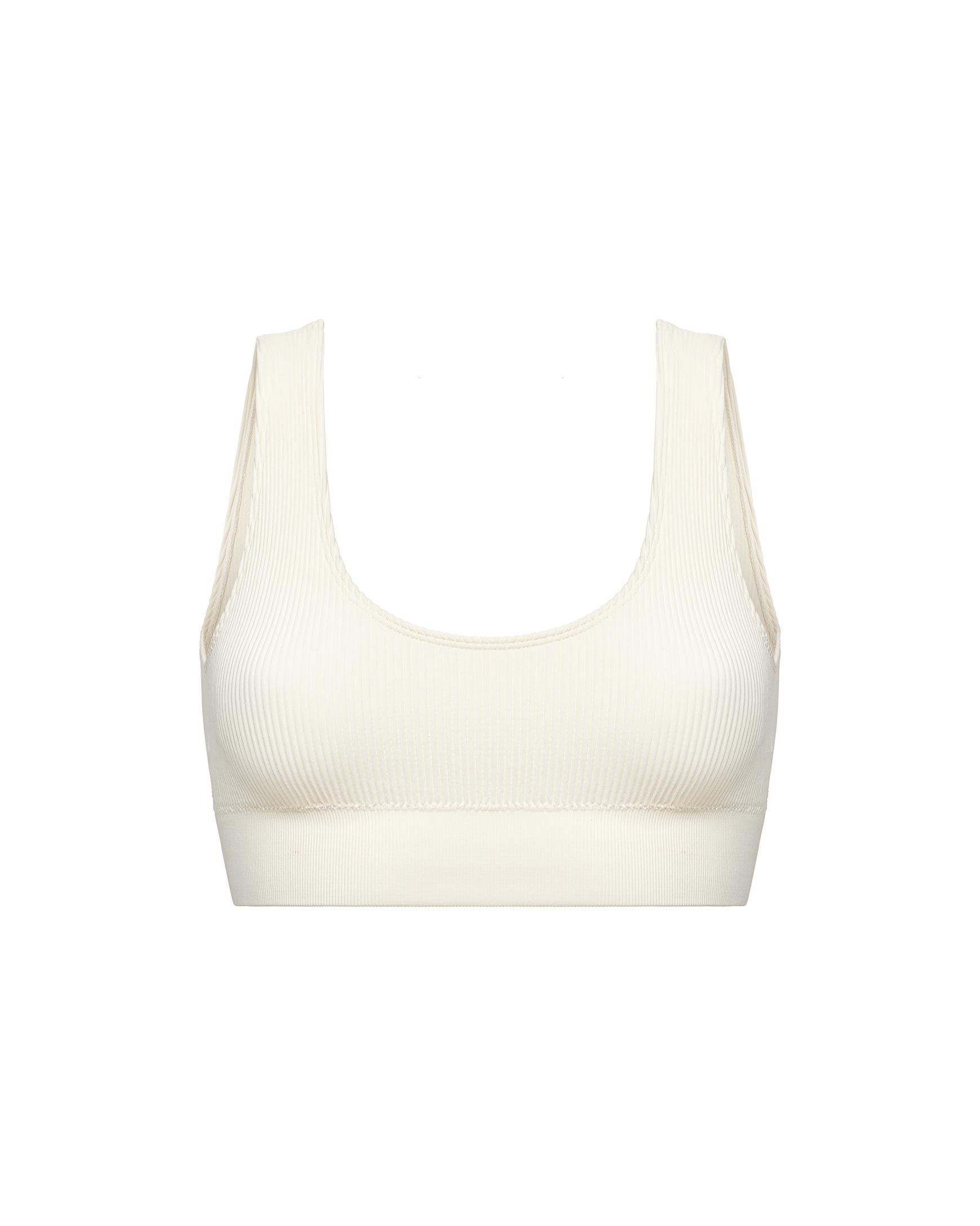 Top with wide ribbed straps – фото № 5