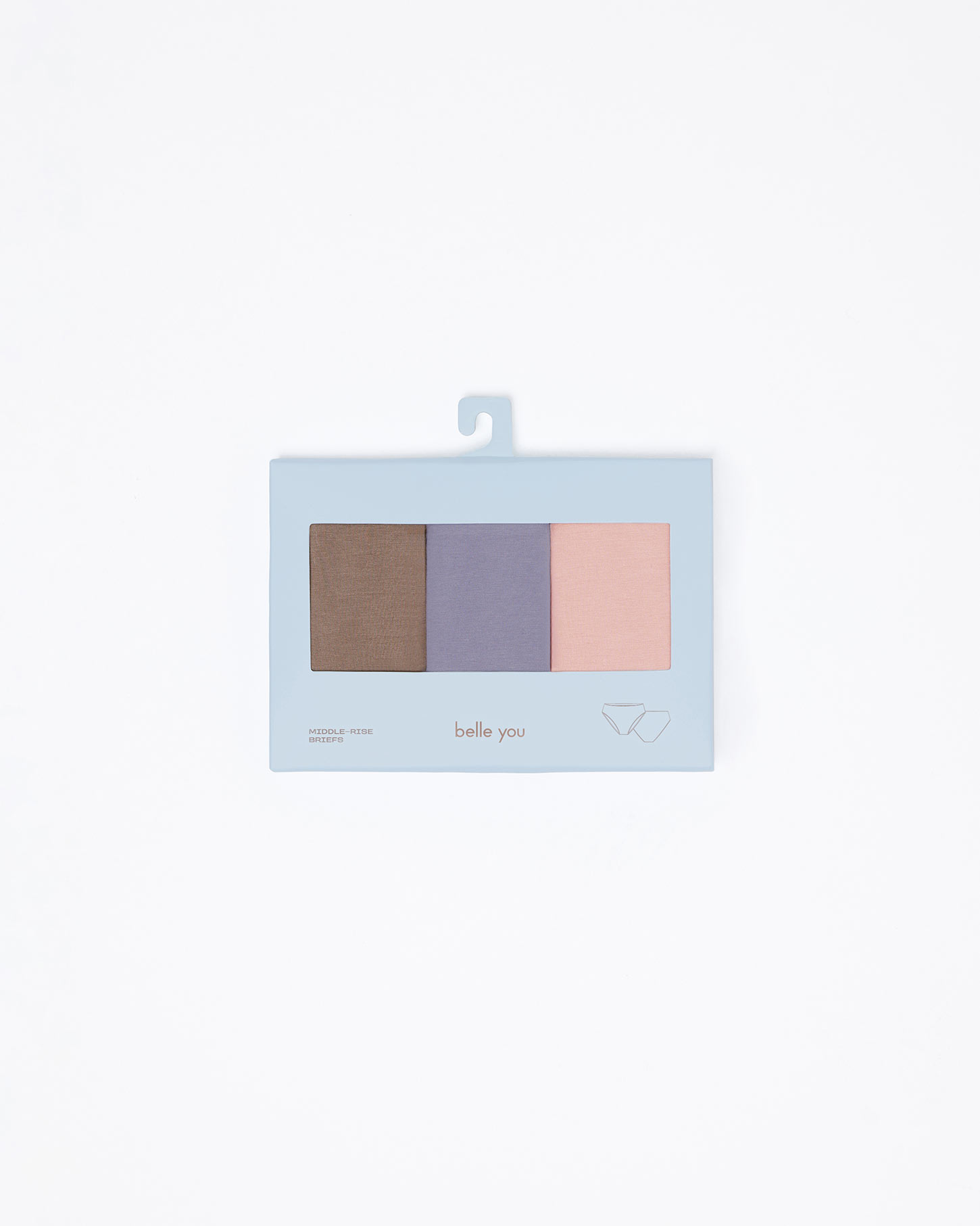 Mid-rise slip briefs included in the set – фото № 9