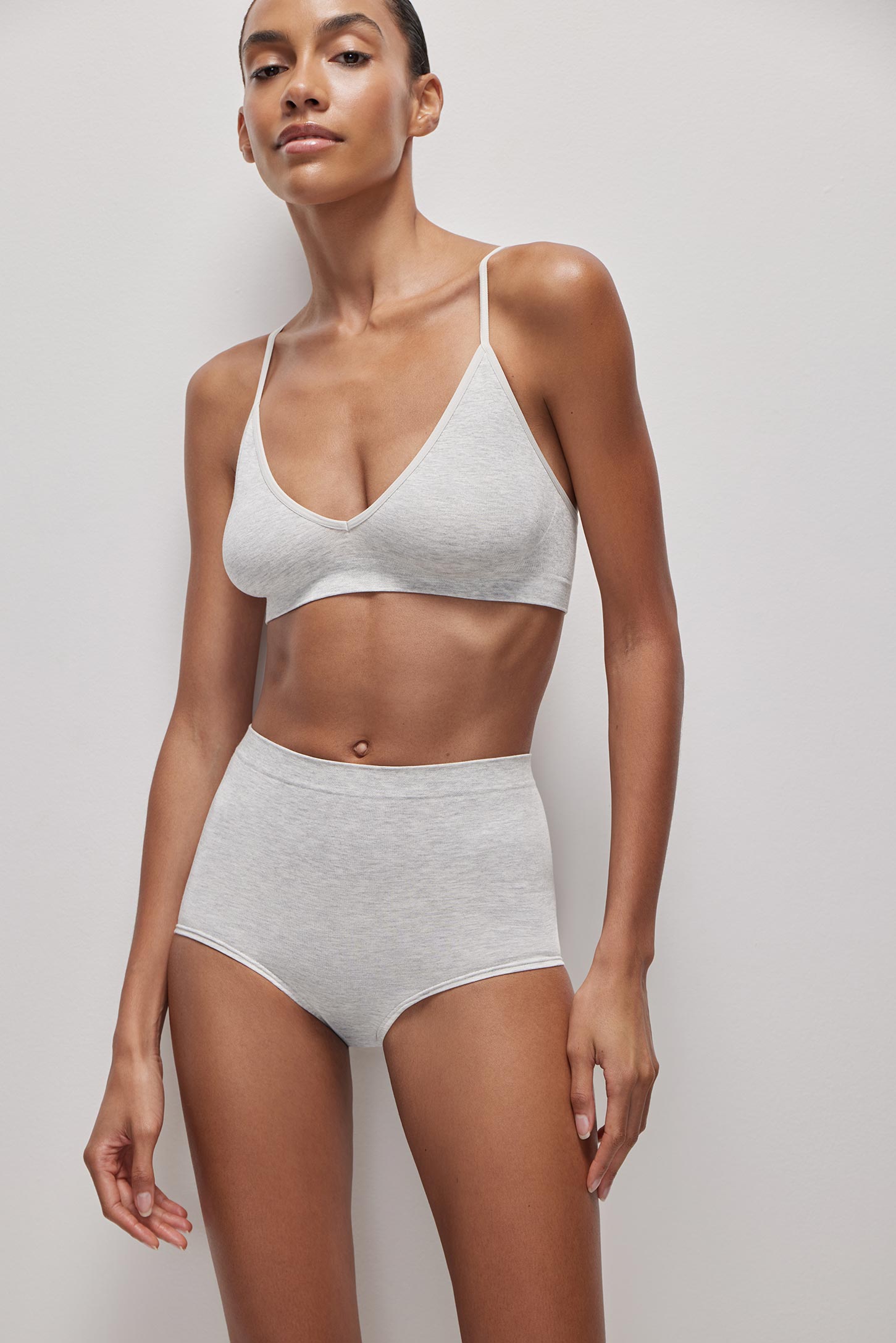 Bamboo high-rise culottes Seamless – фото № 2