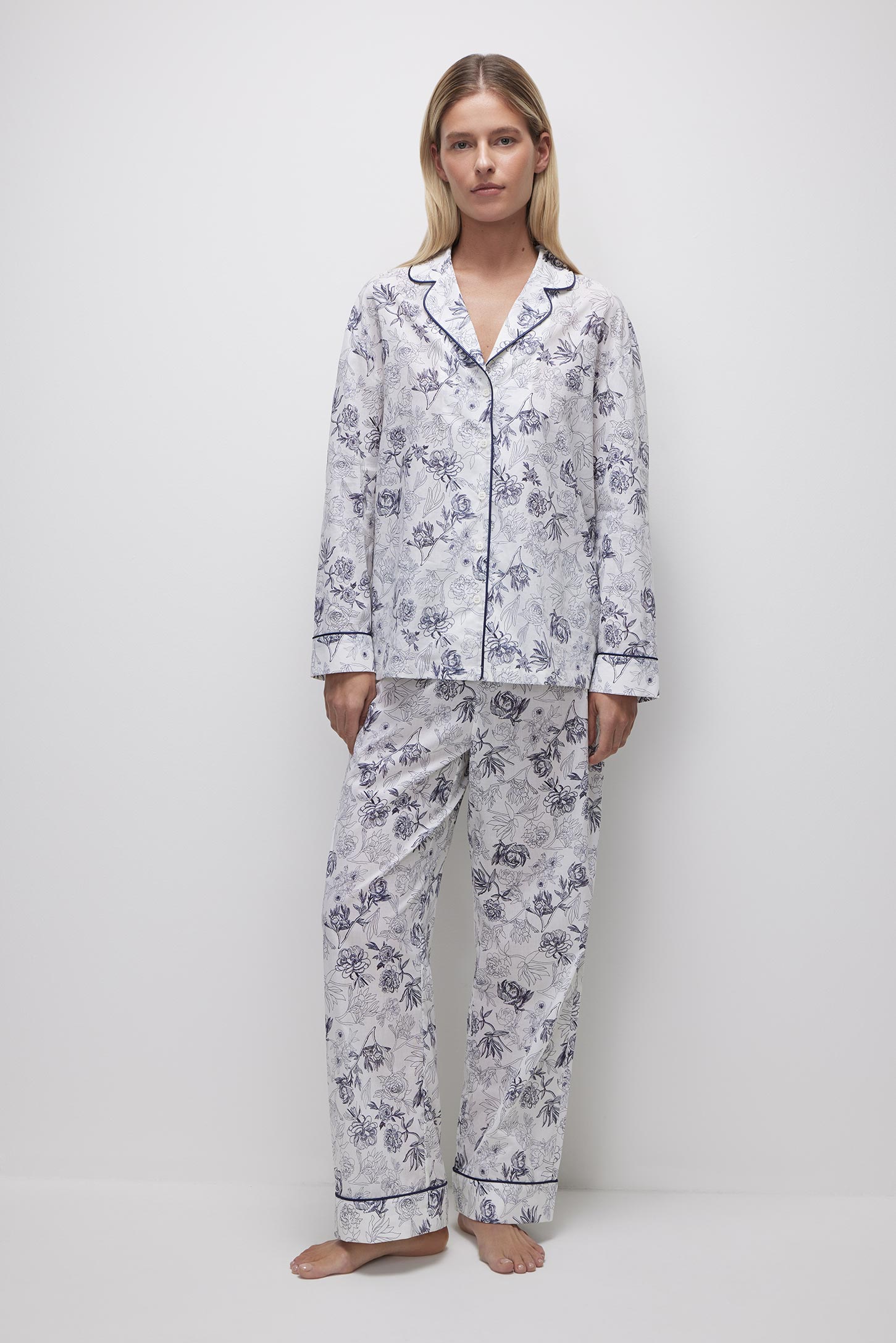 Cotton pajama pants Cozy Garden – фото № 2