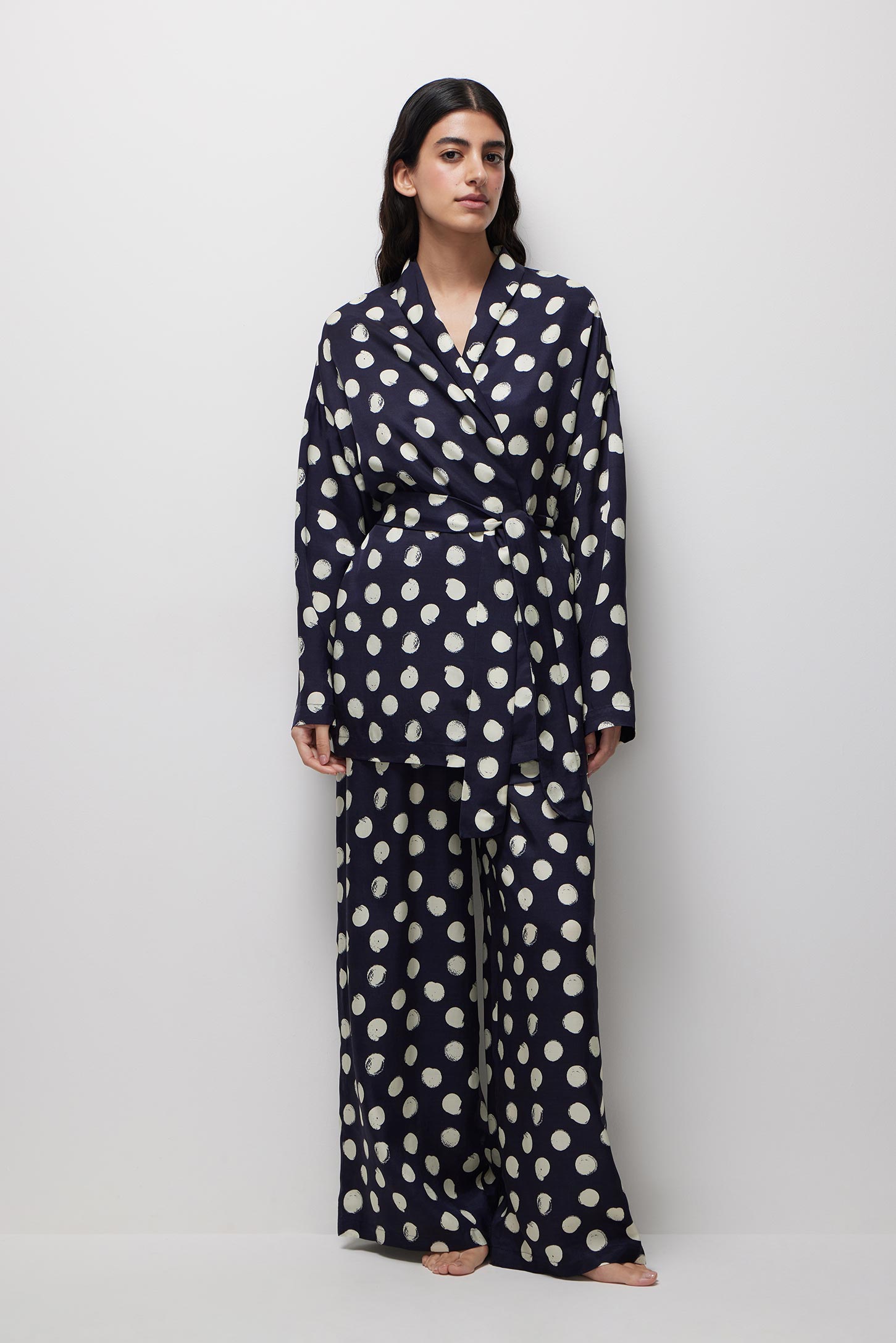 Loose pajama pants Oriental Dream