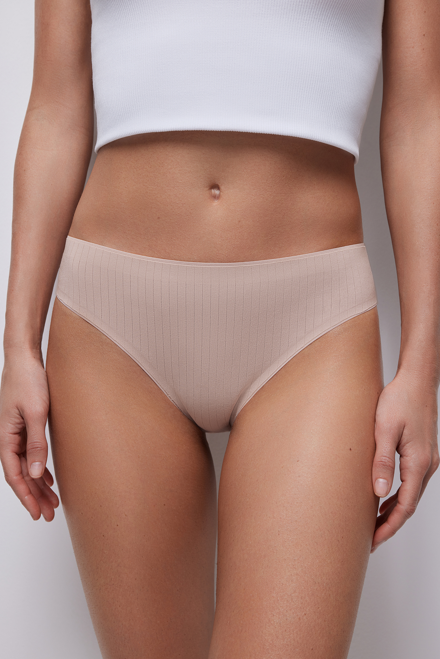 Set No.2 Mid-rise thong briefs Core – фото № 3