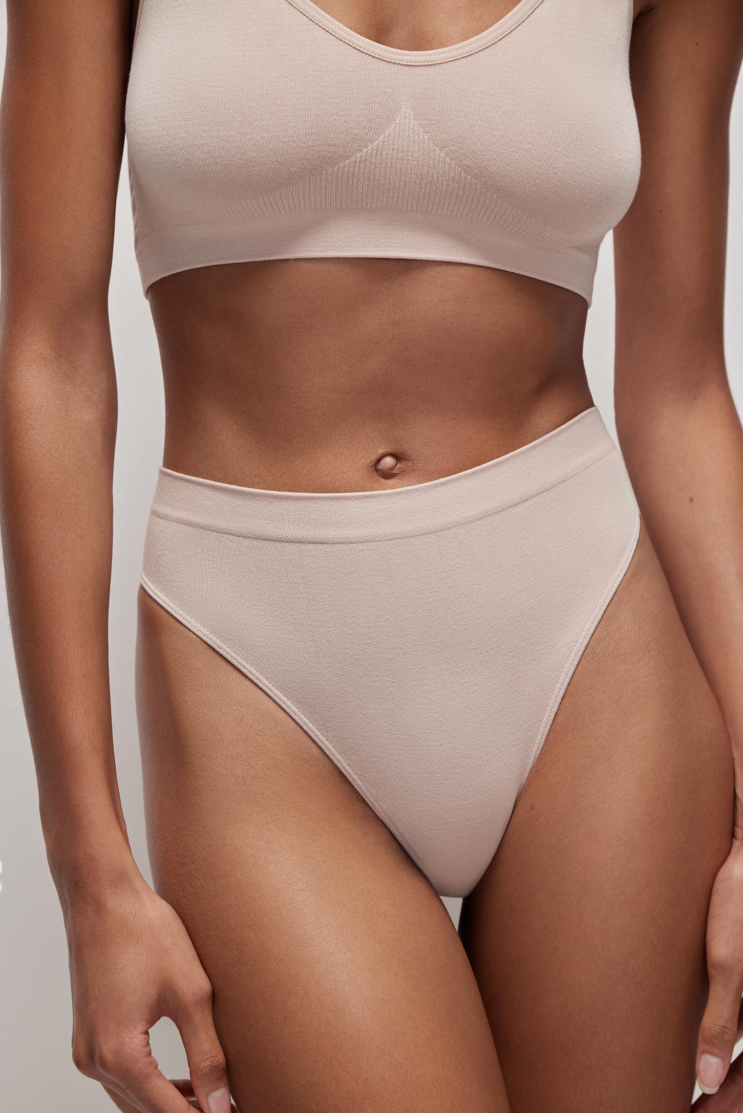 High-rise thong briefs Bamboo Seamless – фото № 2