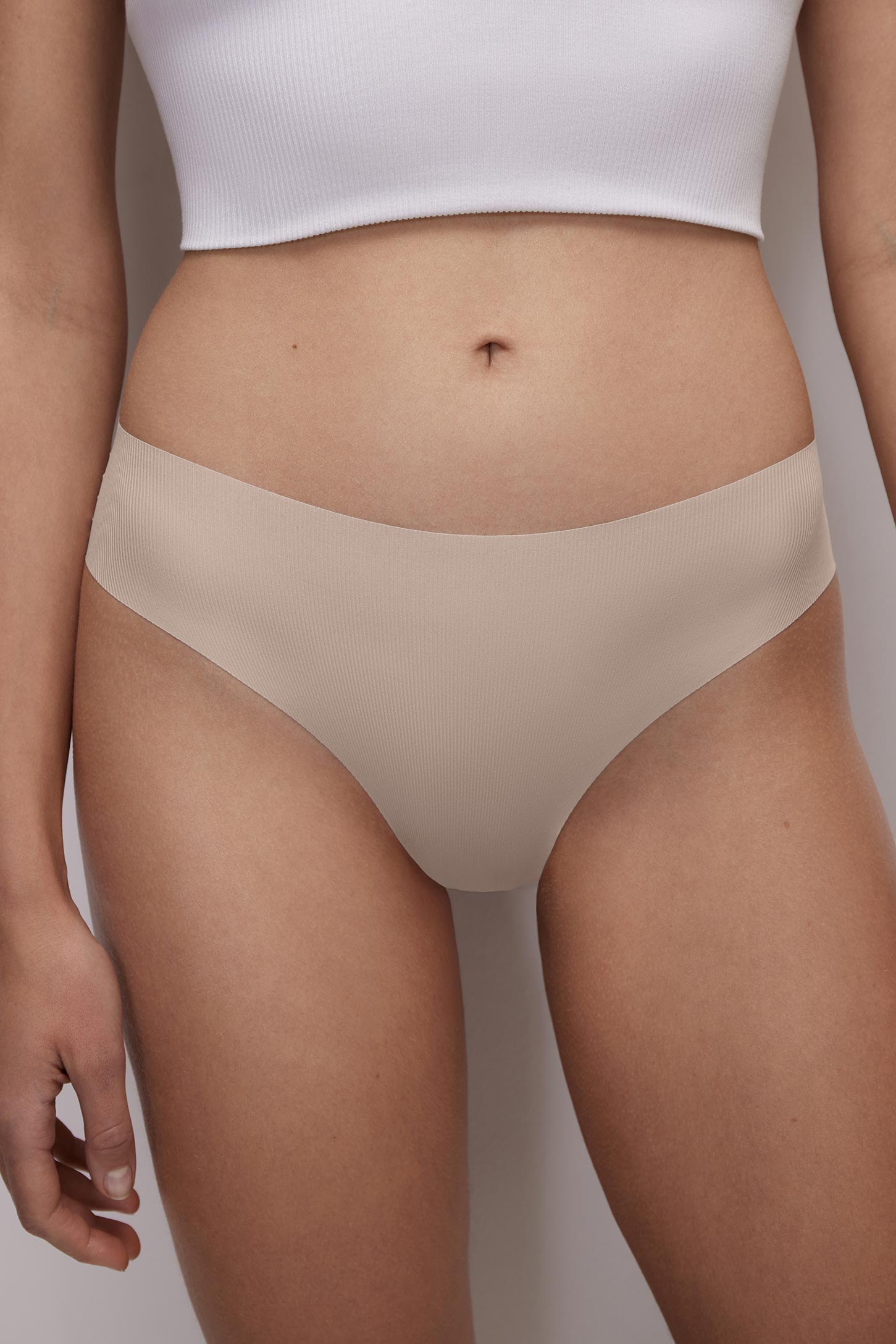 Mid-rise thong briefs set Lipstick – фото № 7