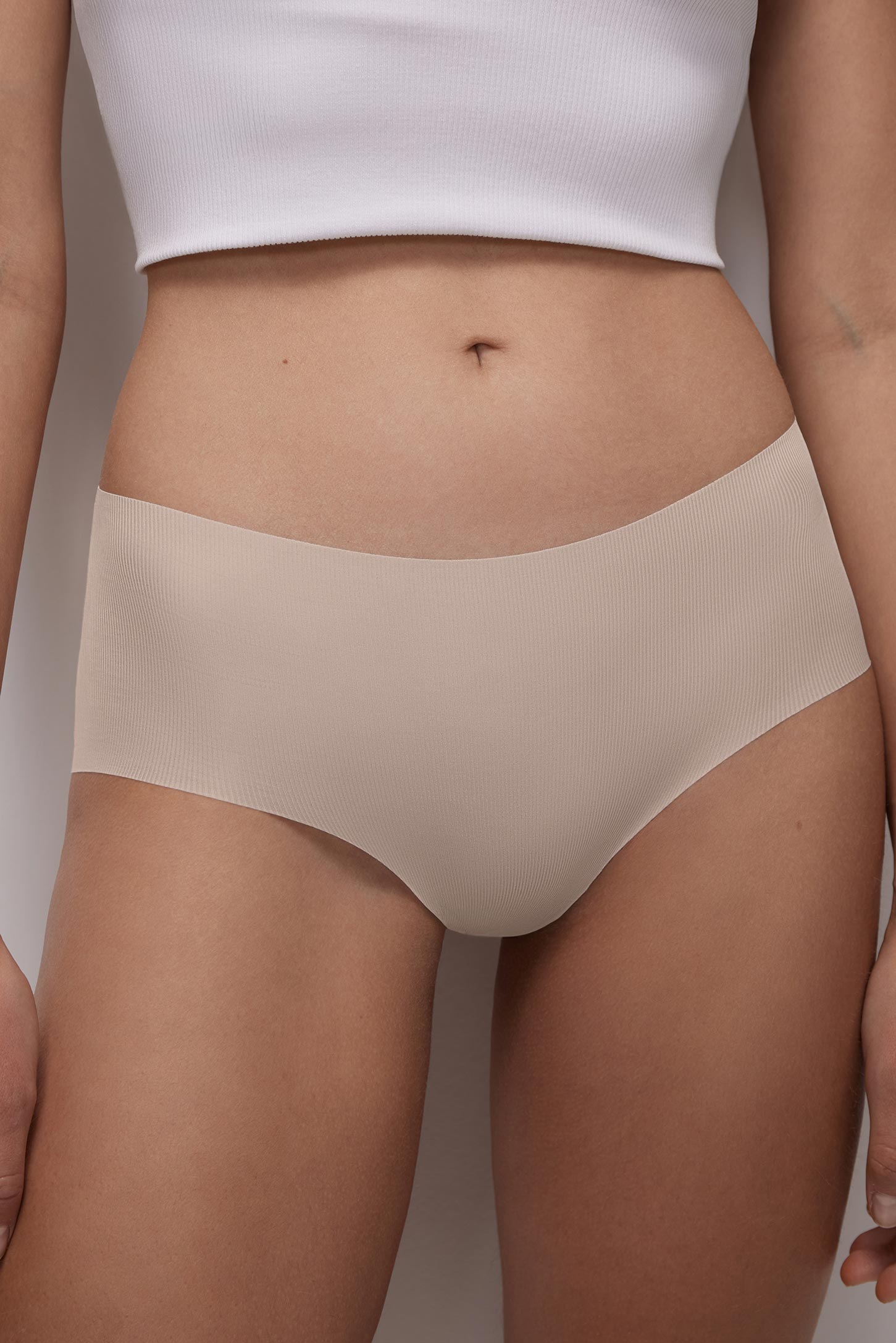 Mid-rise slip briefs set Lipstick – фото № 13