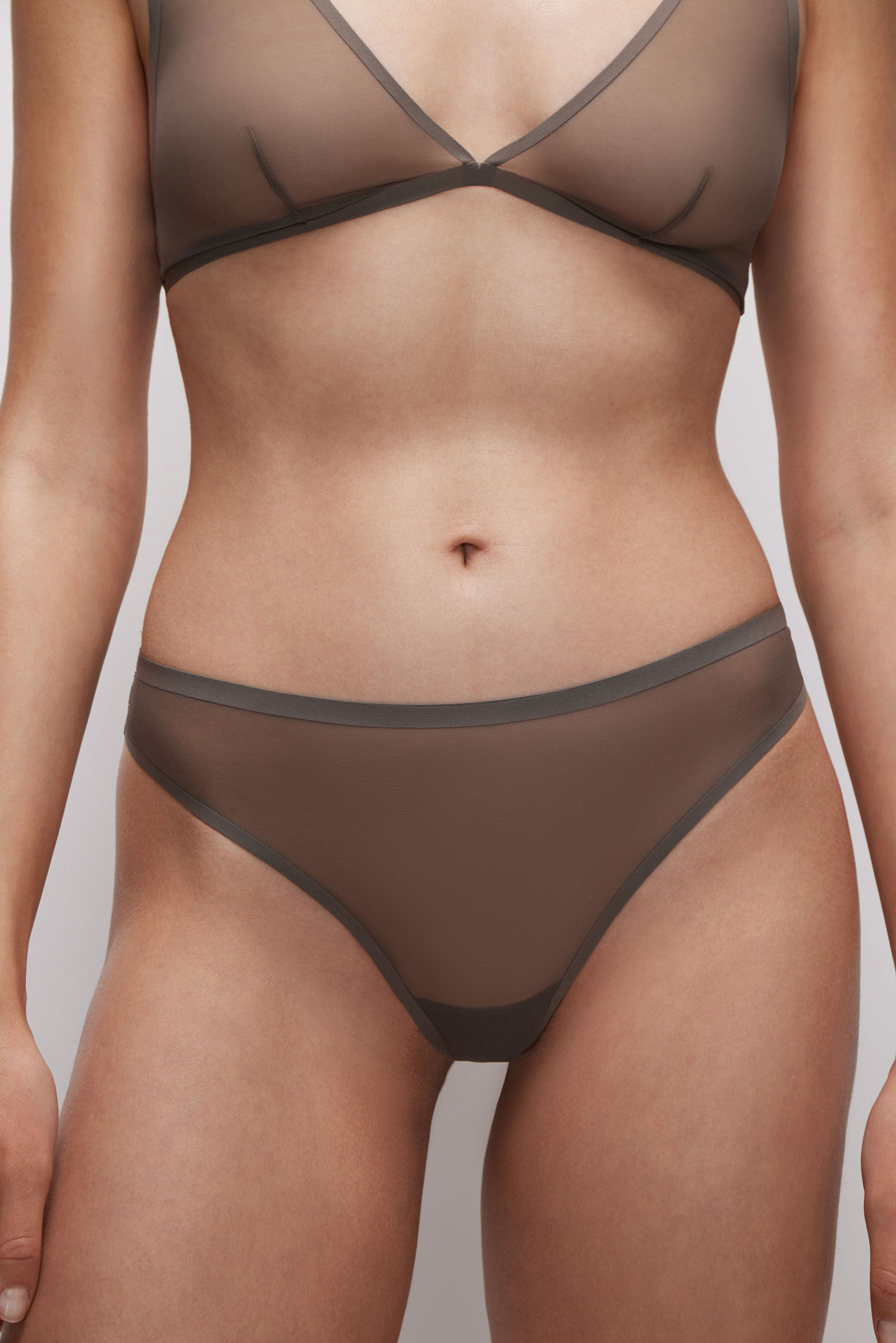 Middle-rise brazilian panties FASHION
