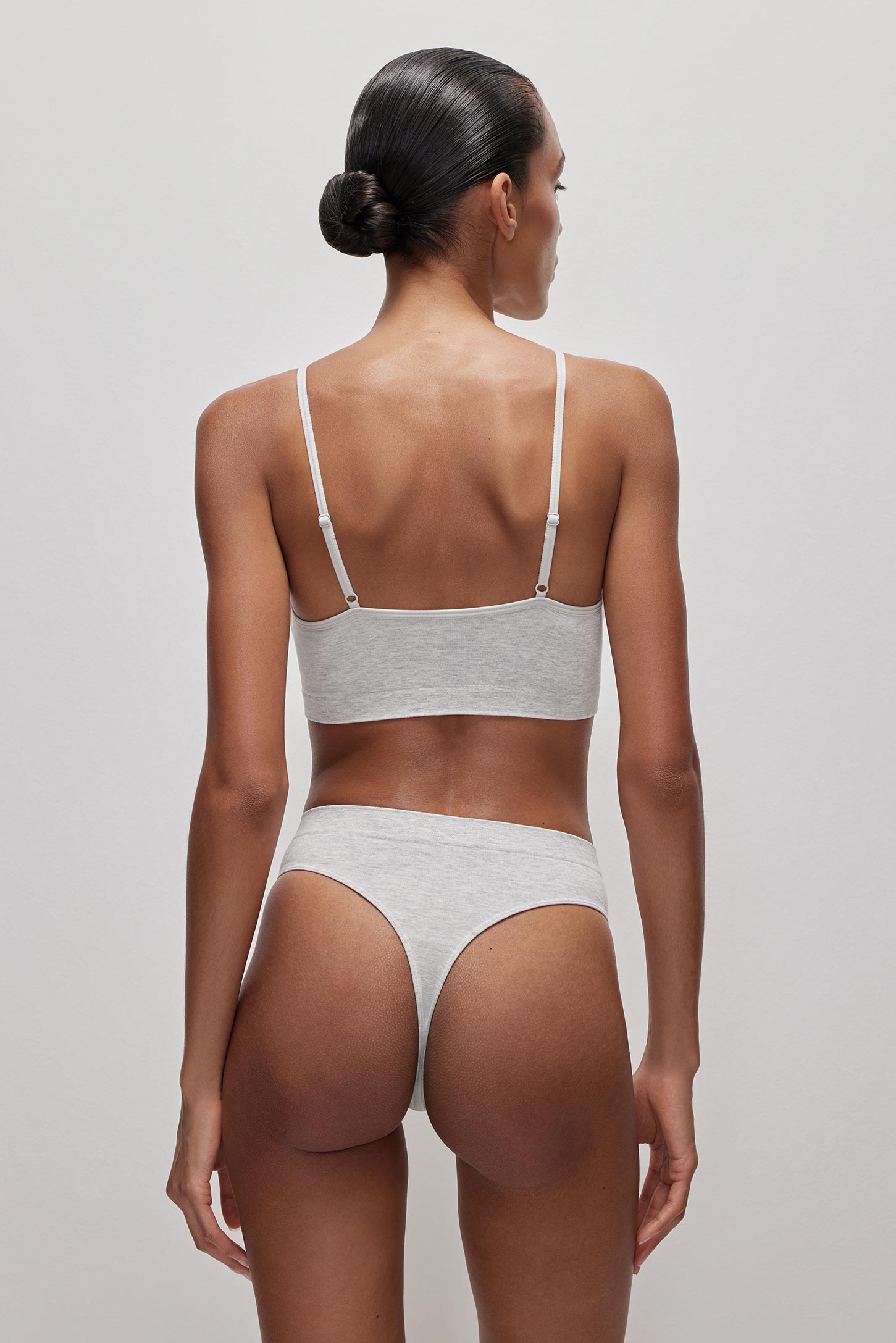 High-rise thong briefs Bamboo Seamless – фото № 3