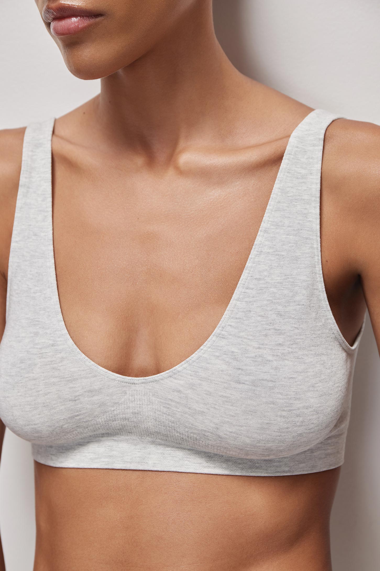 Top with wide straps Bamboo Seamless – фото № 3