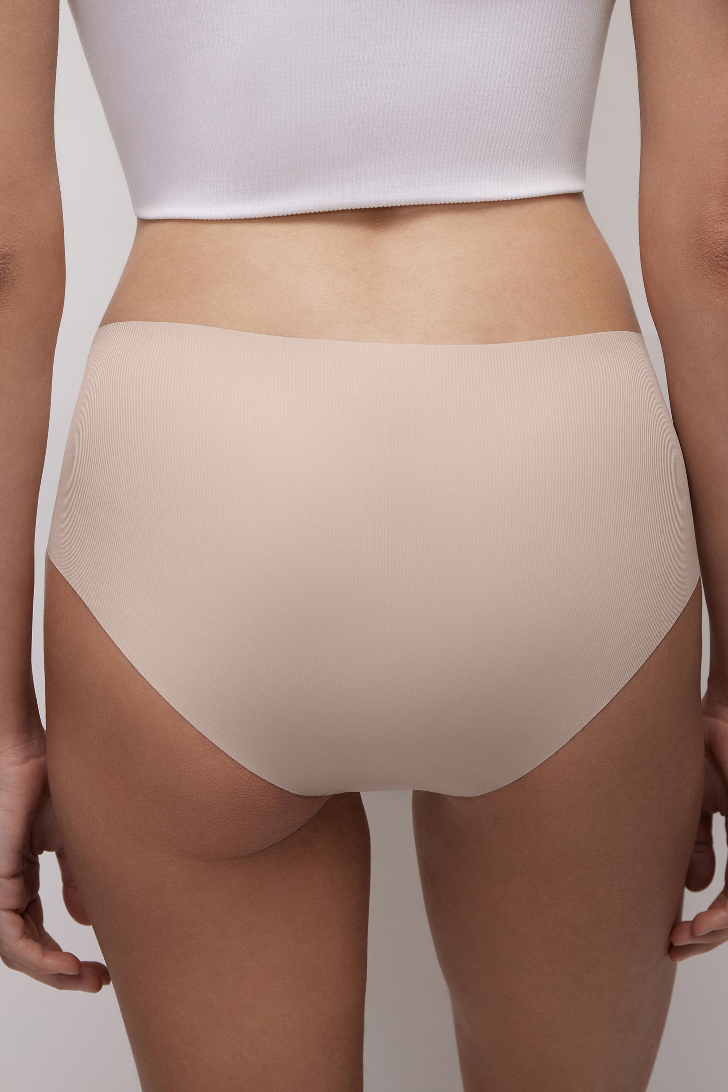 Mid-rise slip briefs set Lipstick – фото № 3