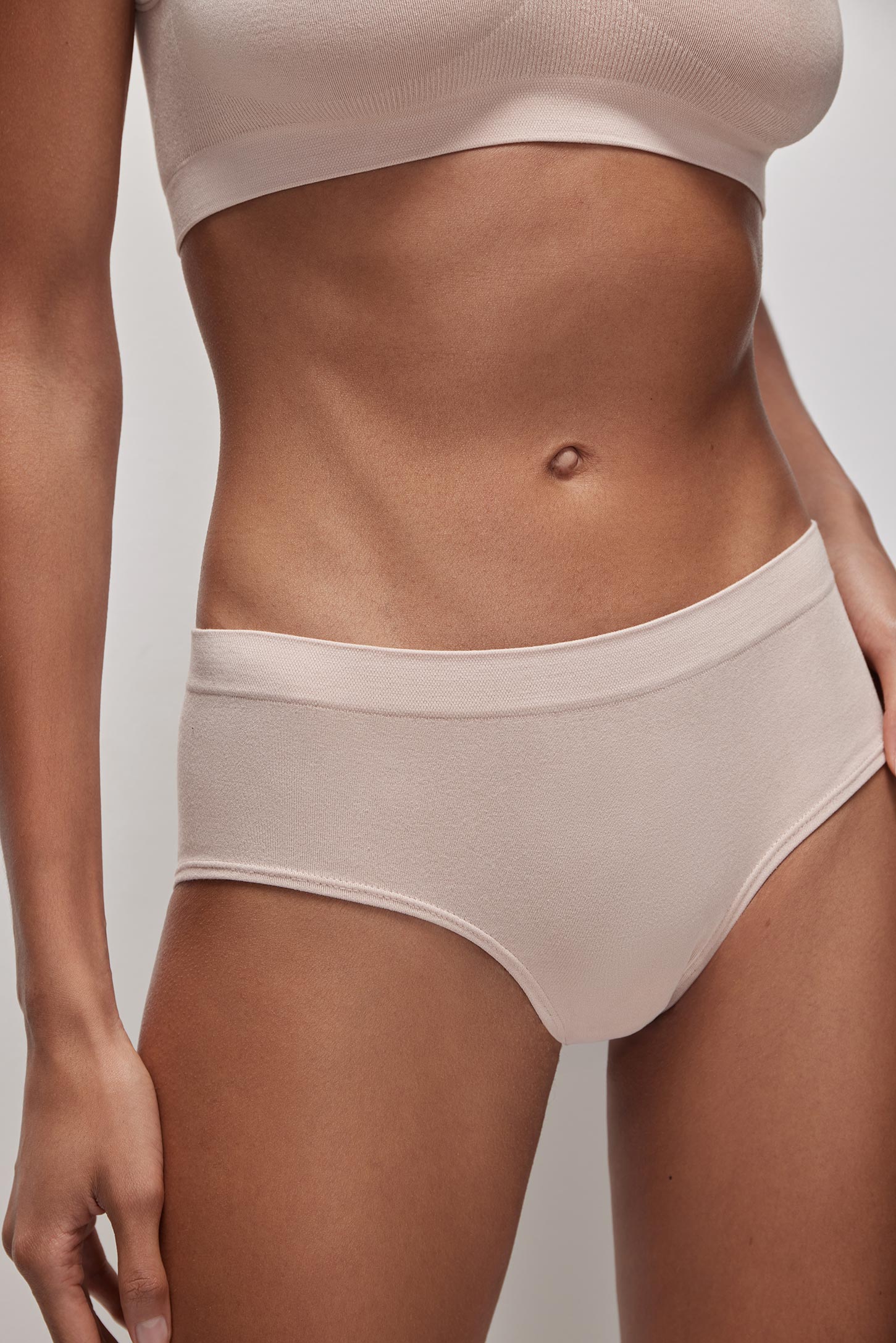 Bamboo low-rise hipster briefs Seamless – фото № 3