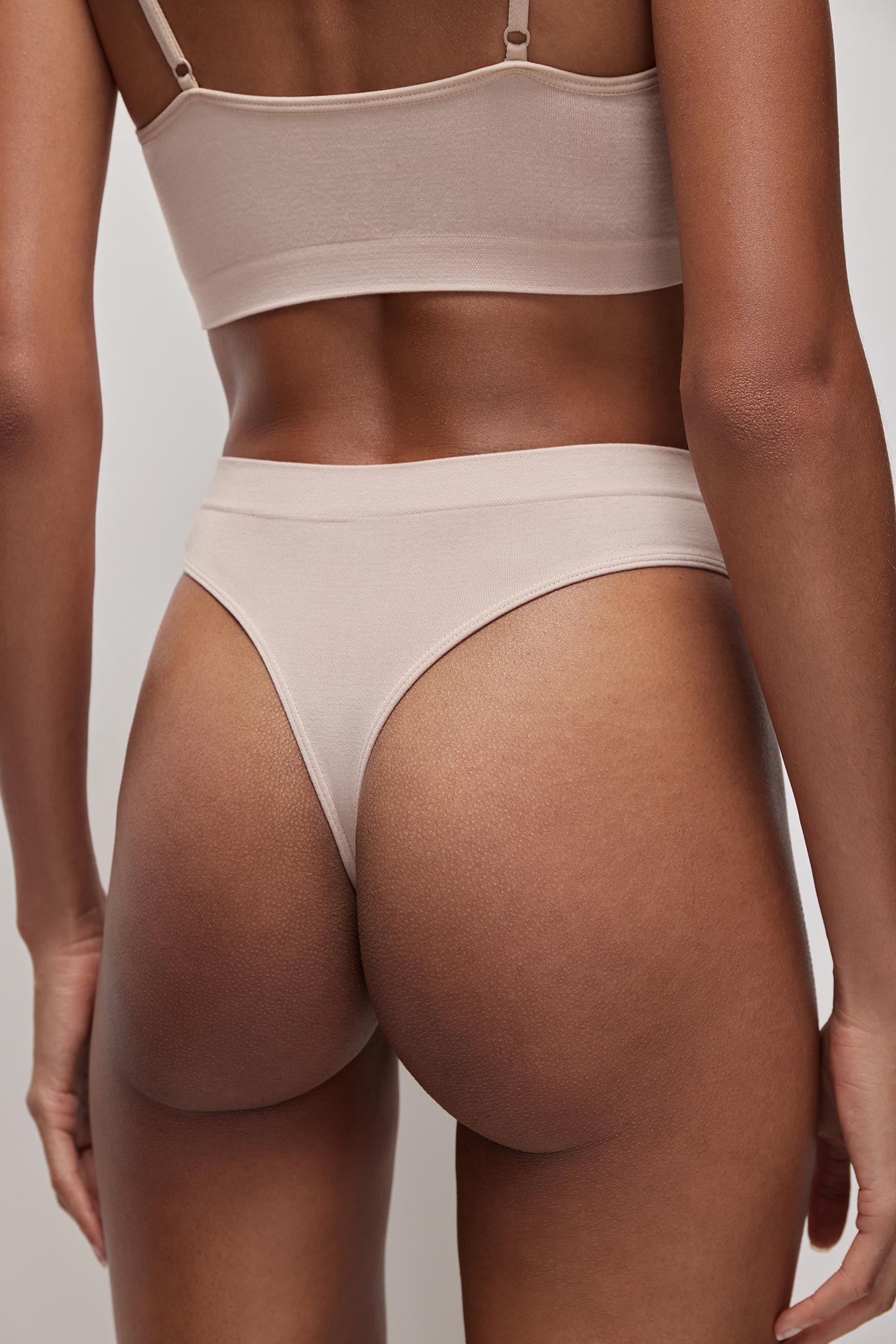 High-rise thong briefs Bamboo Seamless – фото № 4