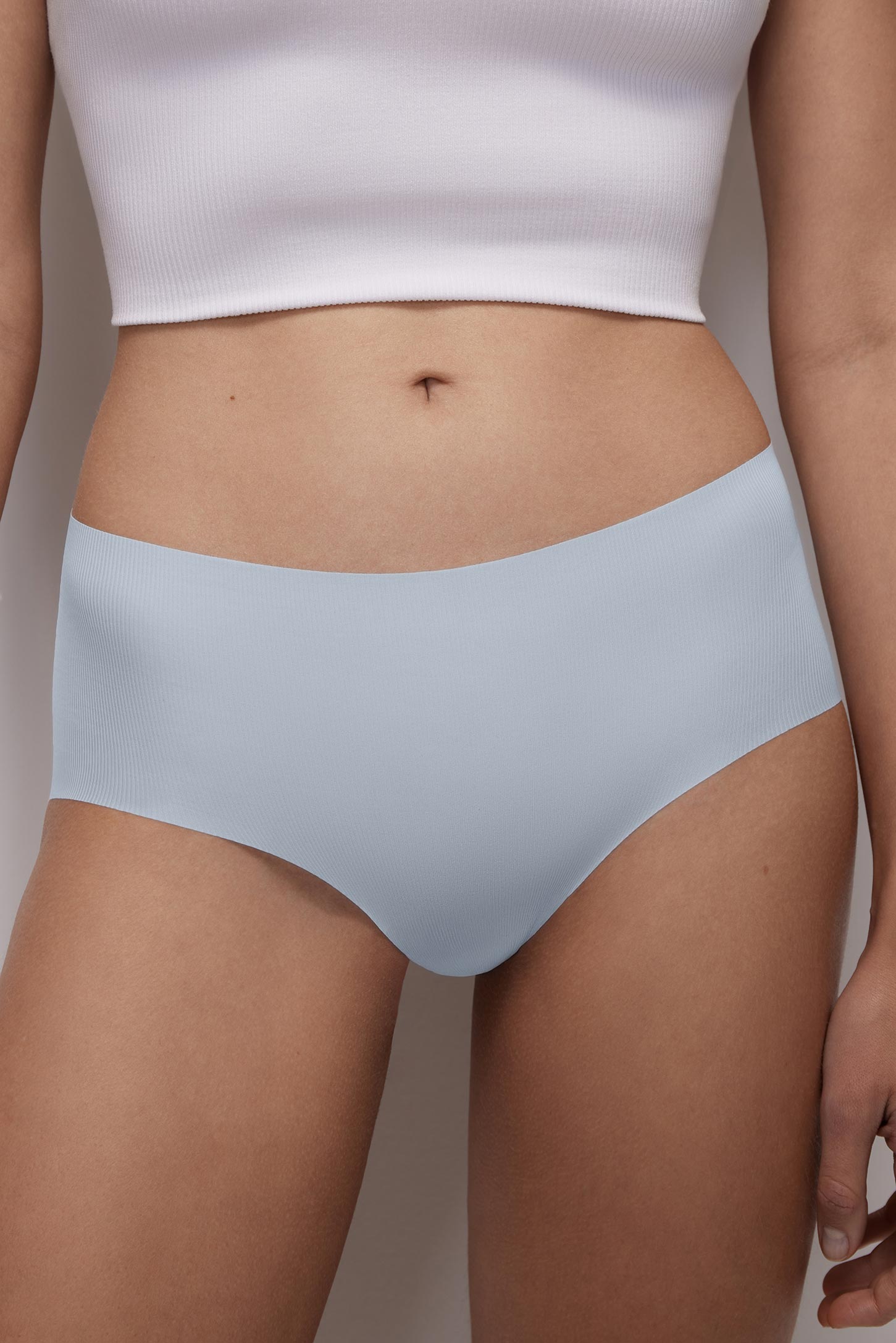 Mid-rise slip briefs set Lipstick – фото № 4
