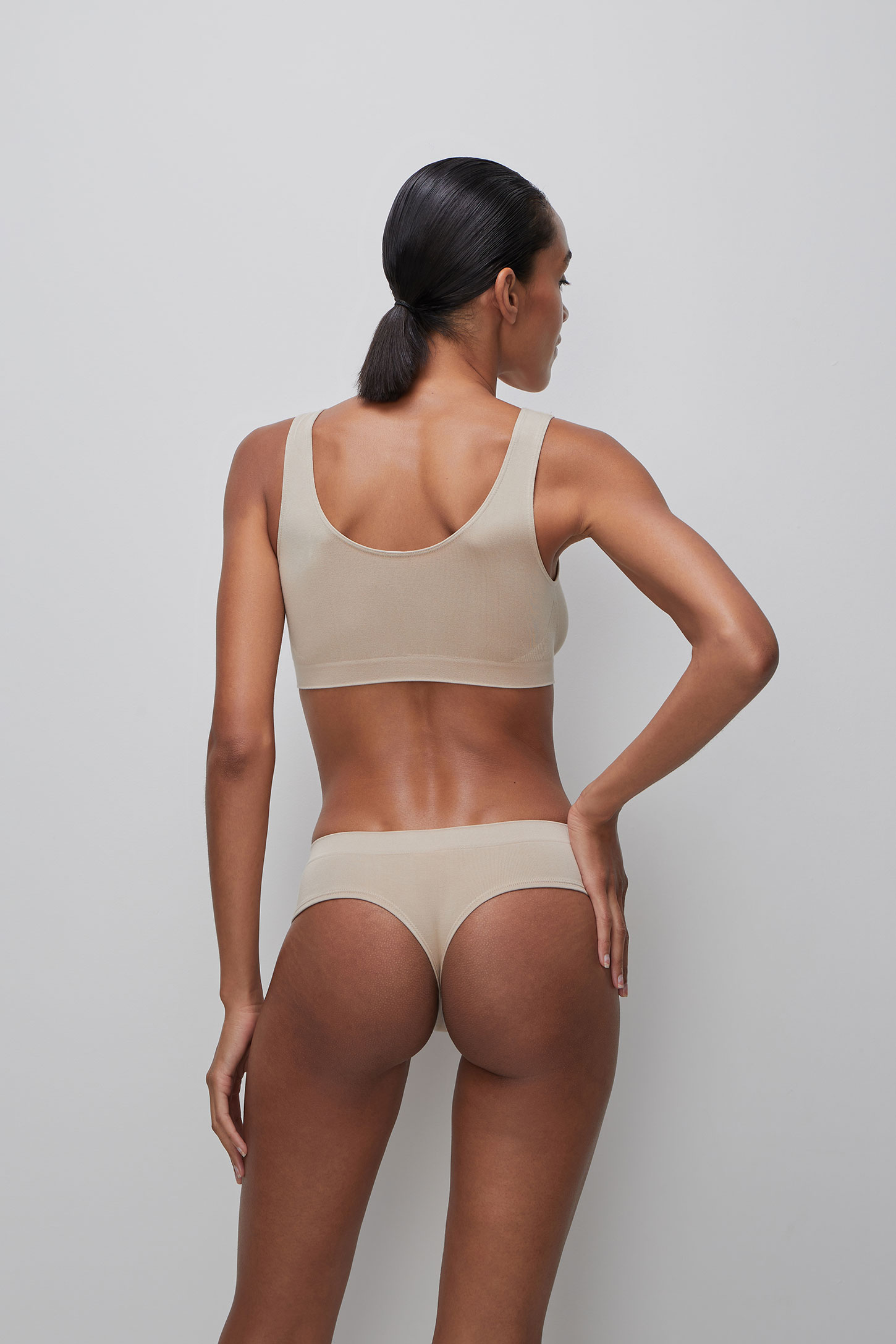 Bamboo low-rise thong Seamless – фото № 4