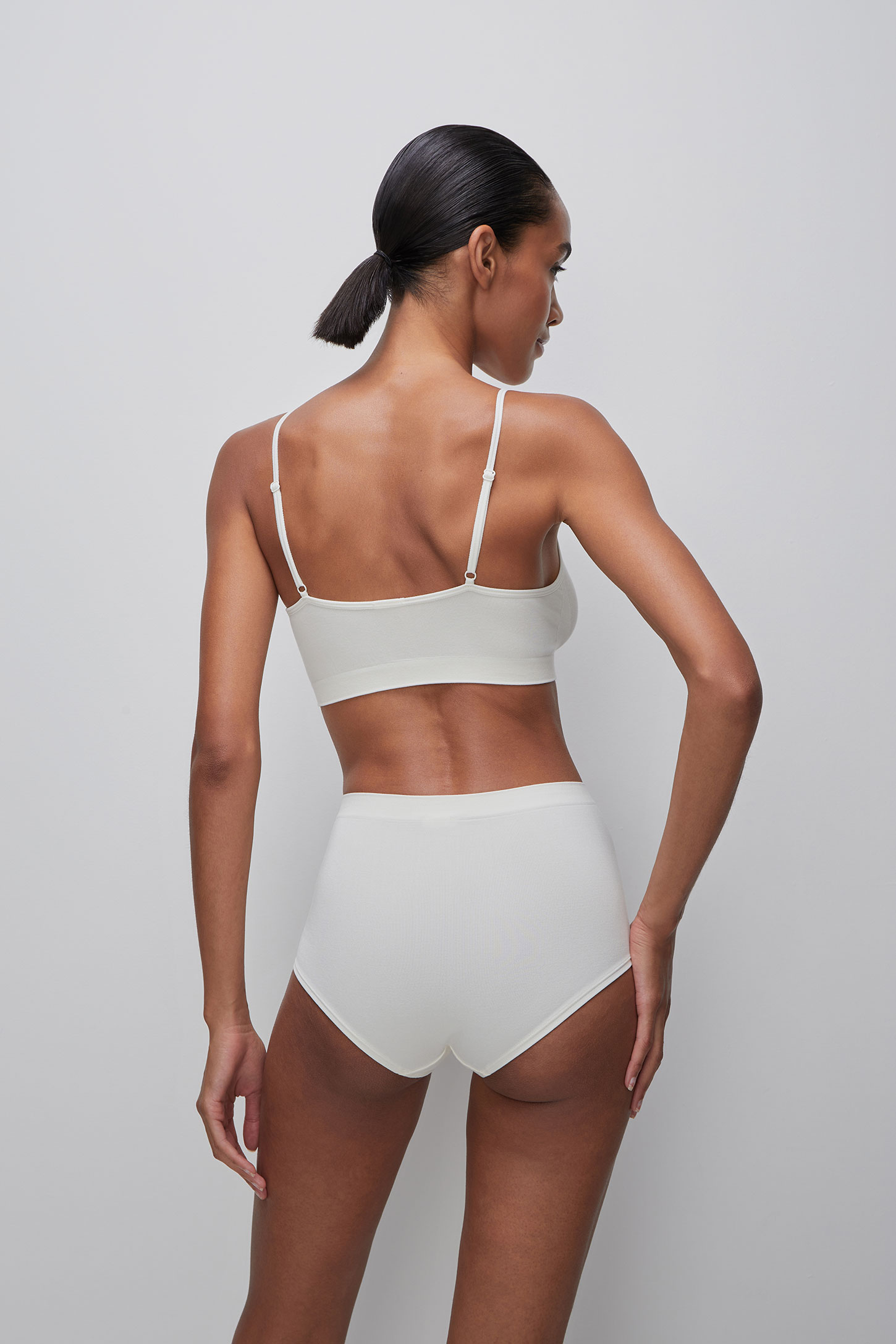 Bamboo high-rise culottes Seamless – фото № 4