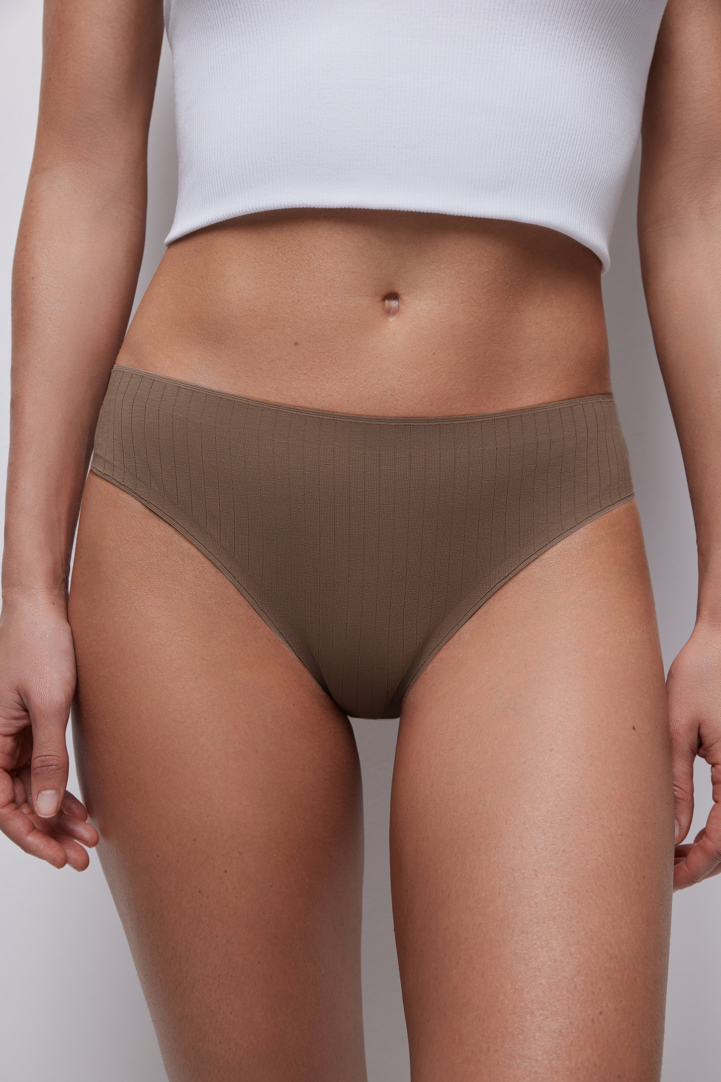 Set No.2 Mid-rise thong briefs Core – фото № 5