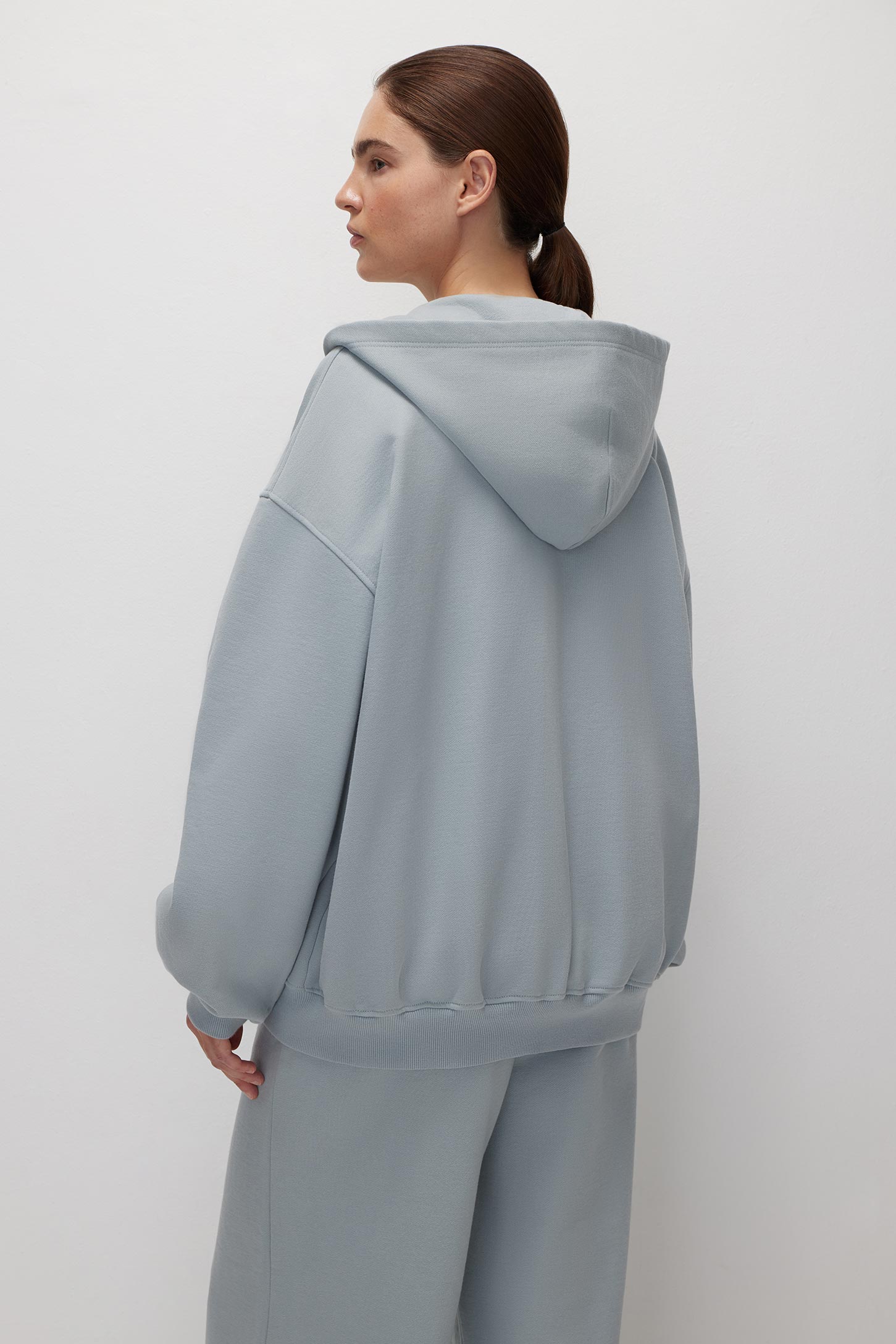 Zip hooded sweatshirt Cotton Dream – фото № 6