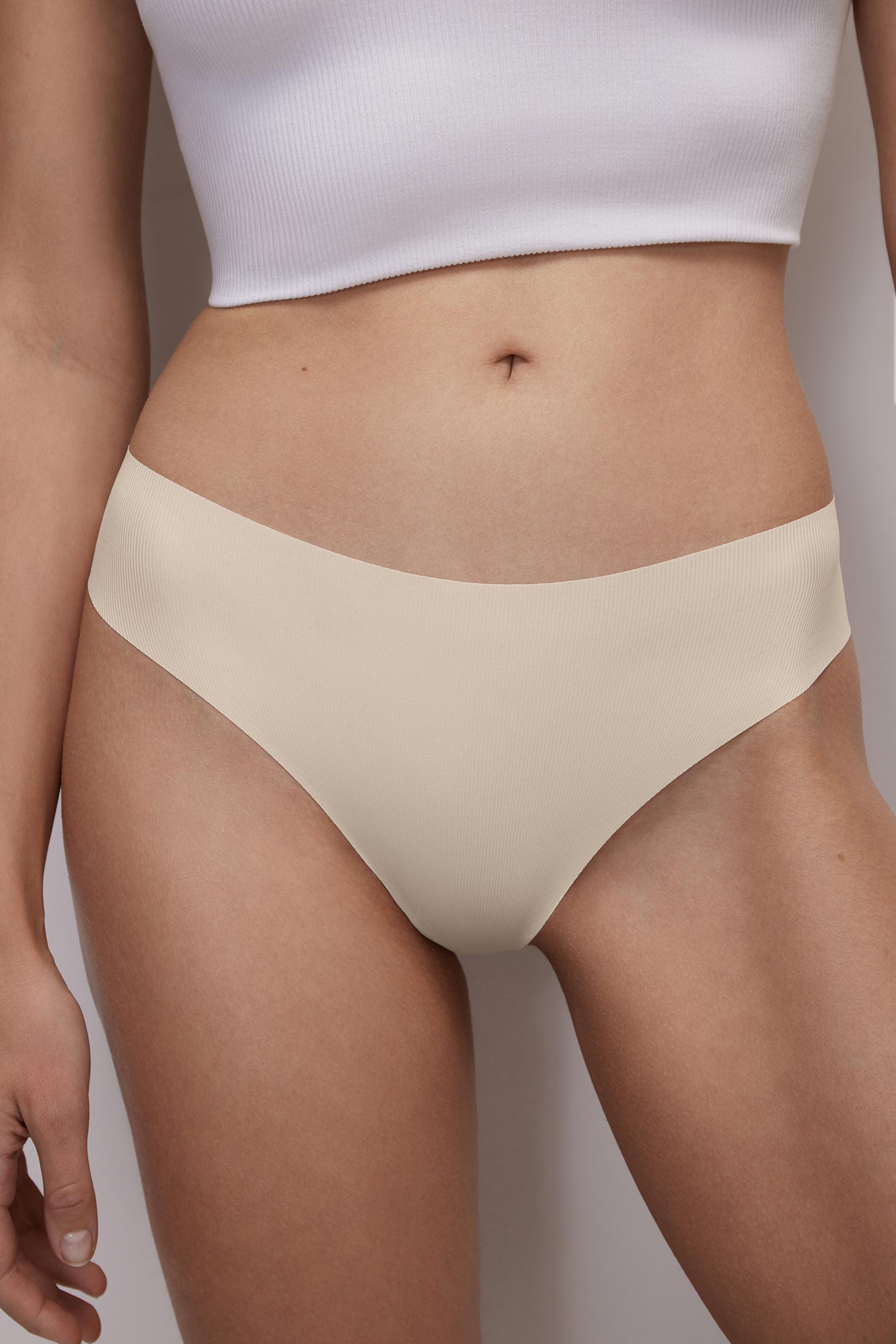 Mid-rise thong briefs set Lipstick – фото № 5