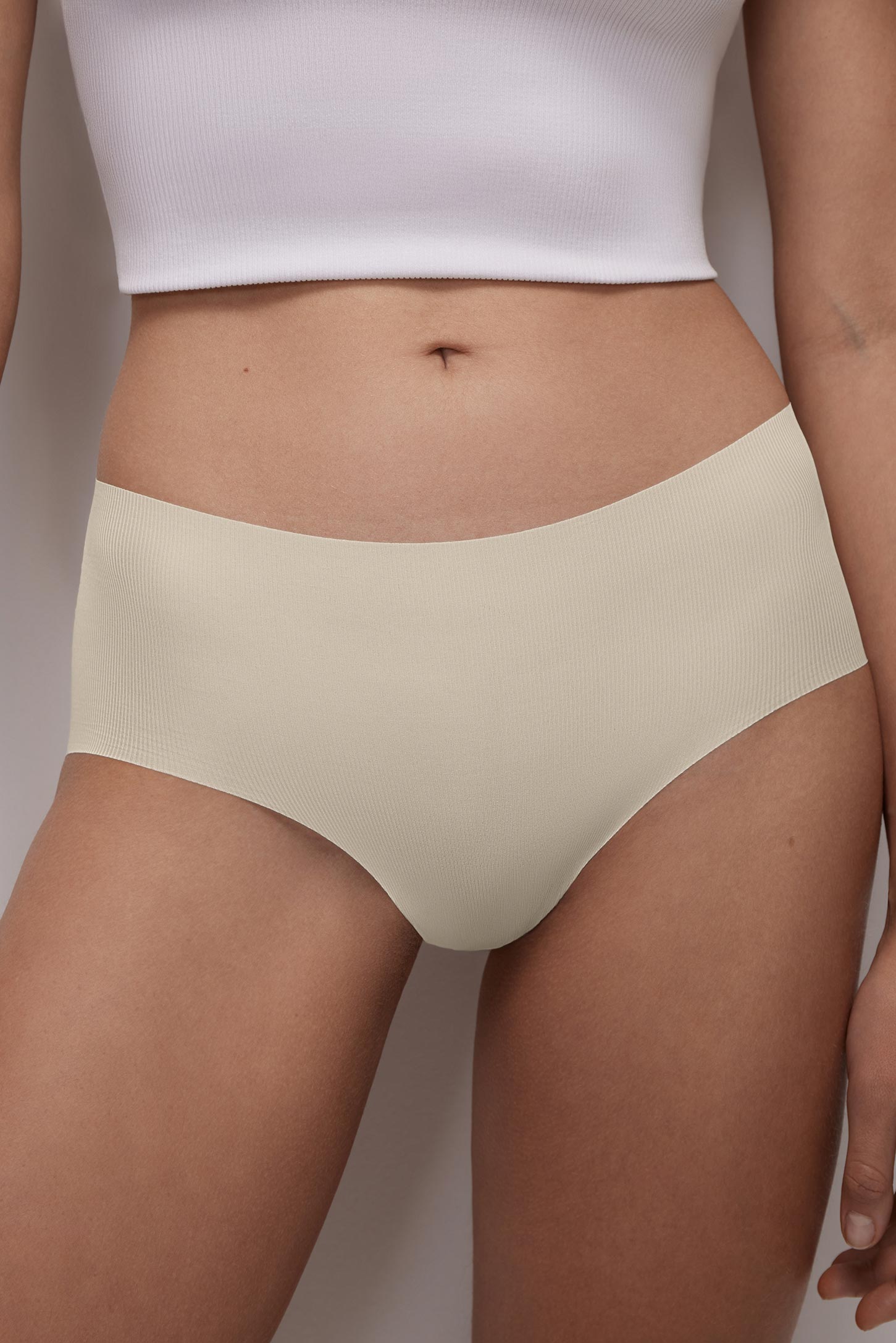 Mid-rise slip briefs set Lipstick – фото № 5