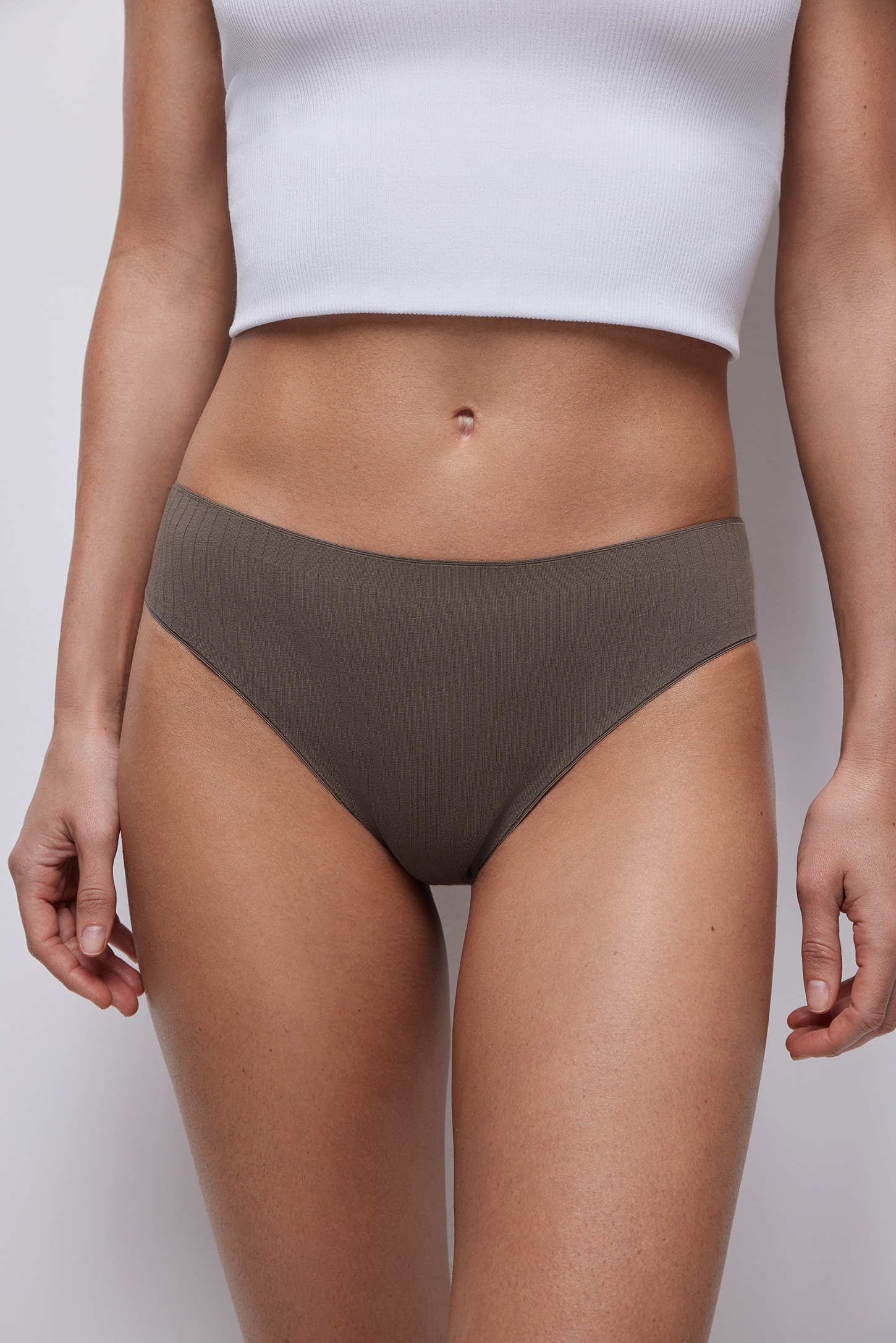 Set No.2 Mid-rise thong briefs Core – фото № 7