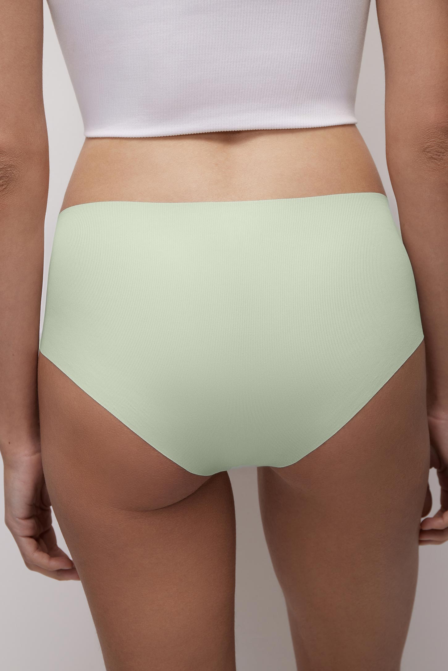 Mid-rise slip briefs set Lipstick – фото № 7